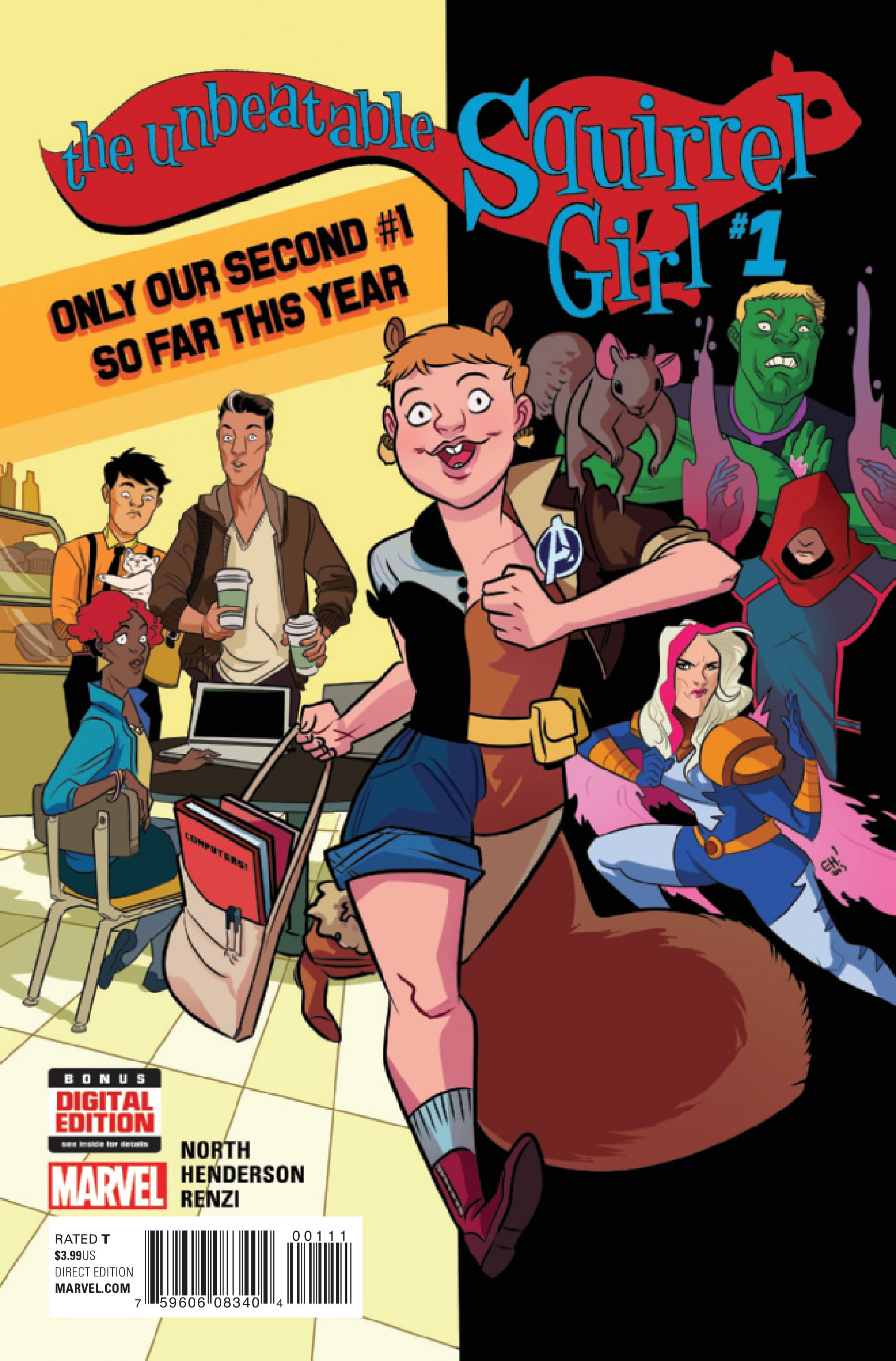The Unbeatable Squirrel Girl #1 cover