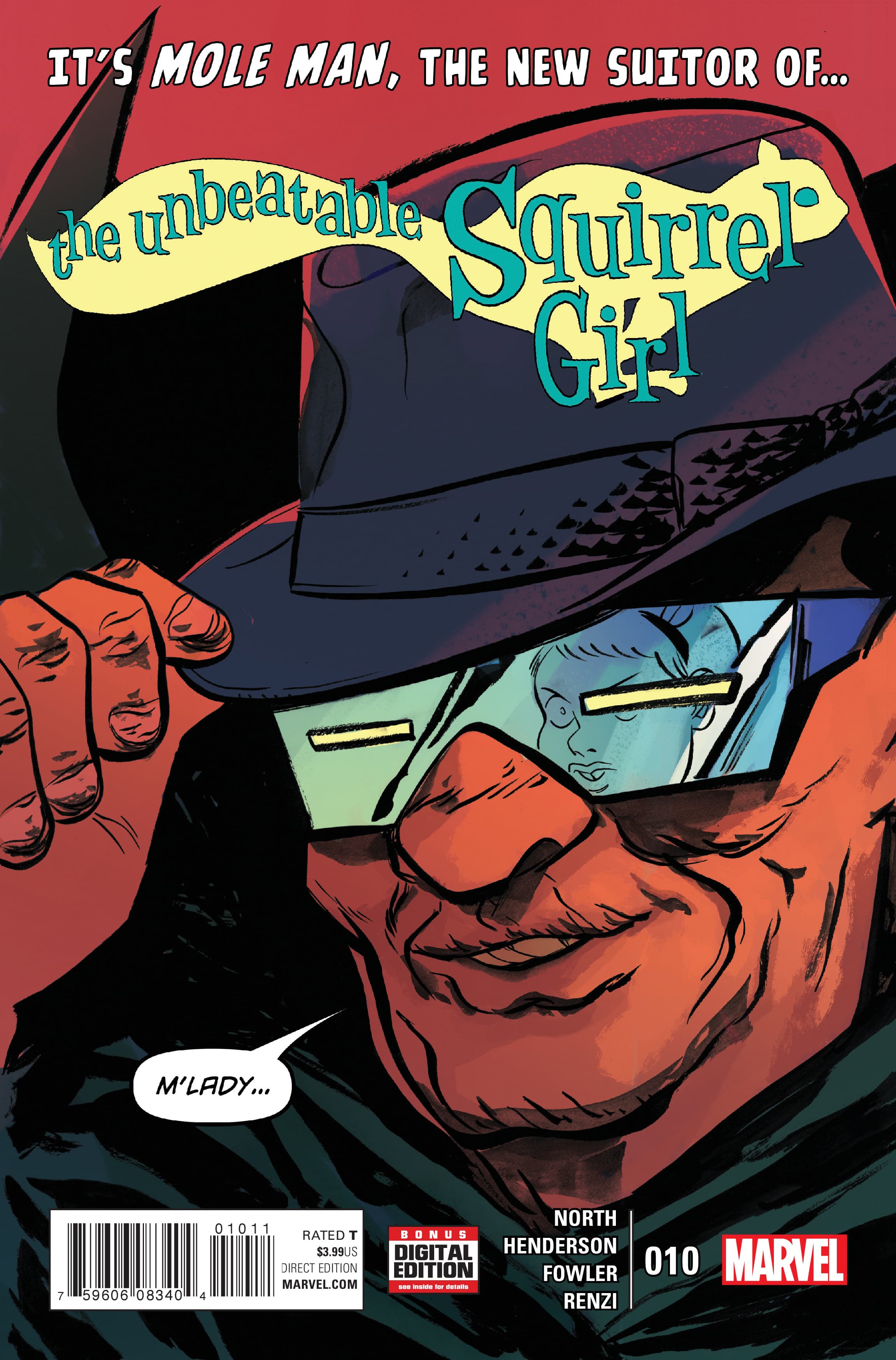 The Unbeatable Squirrel Girl #10 cover