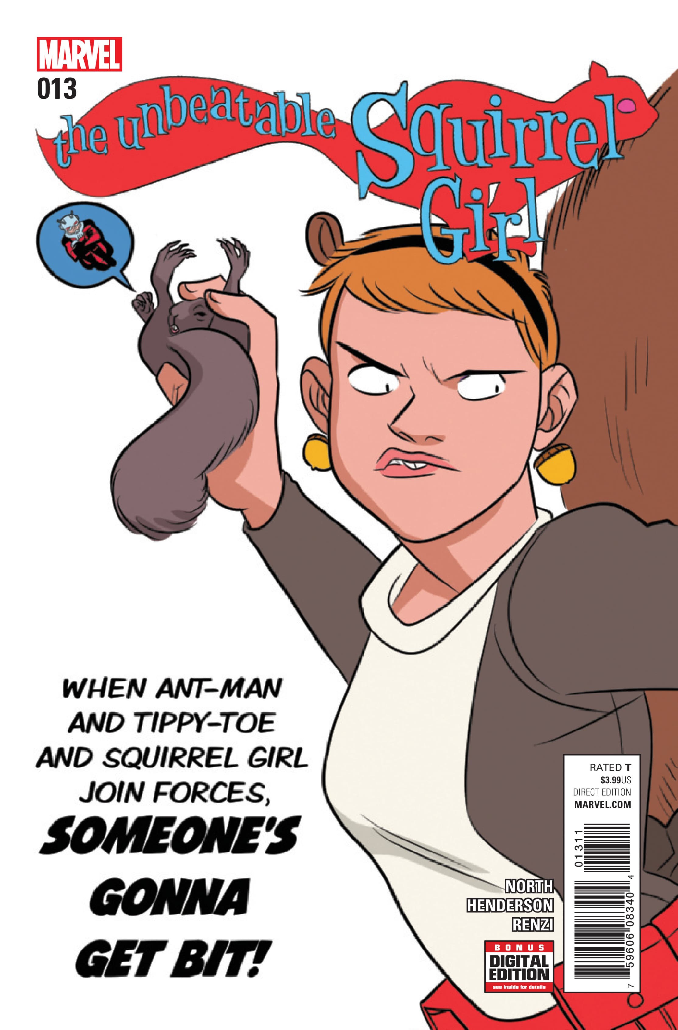 The Unbeatable Squirrel Girl #13 cover
