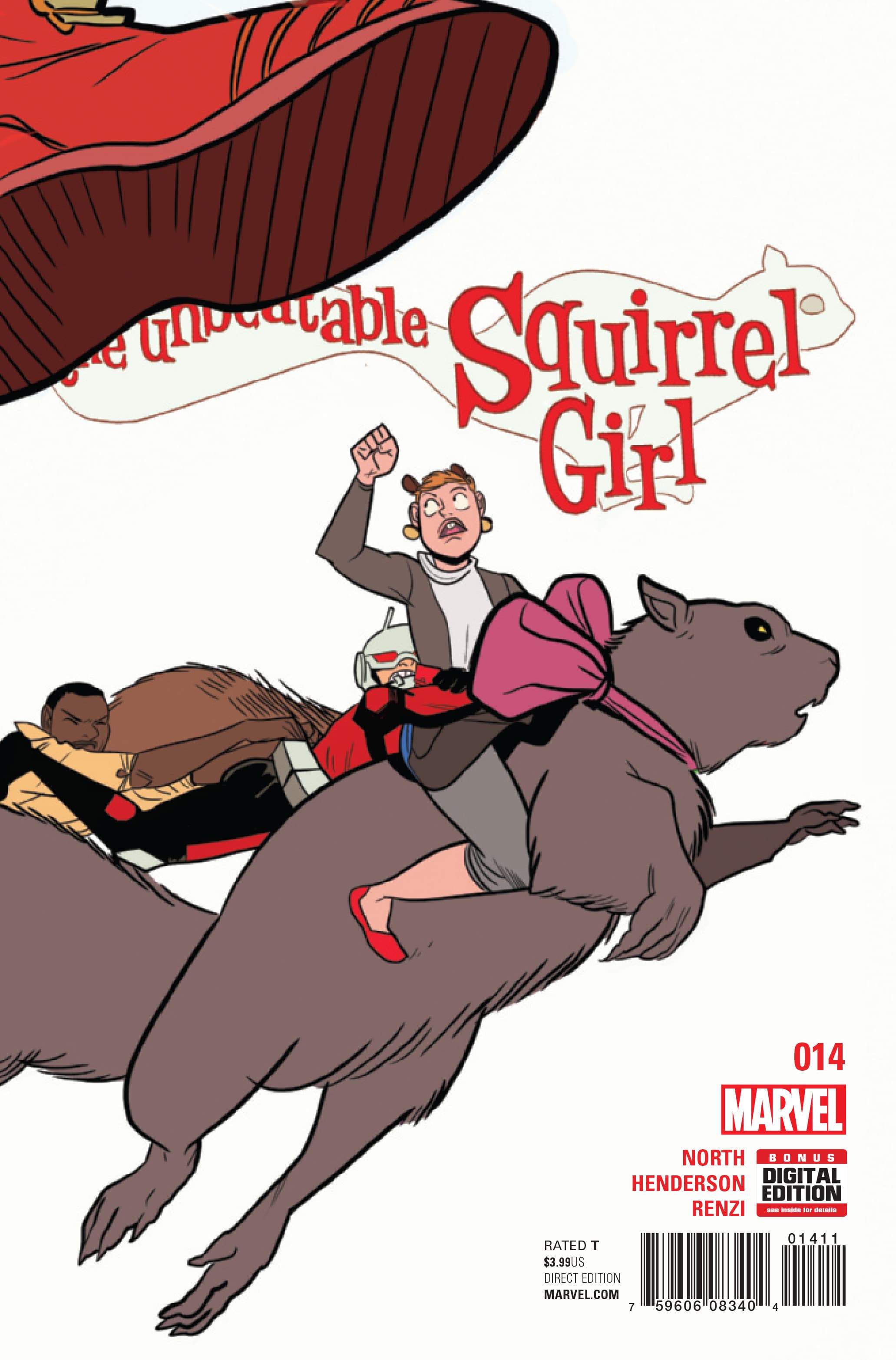 The Unbeatable Squirrel Girl #14 cover