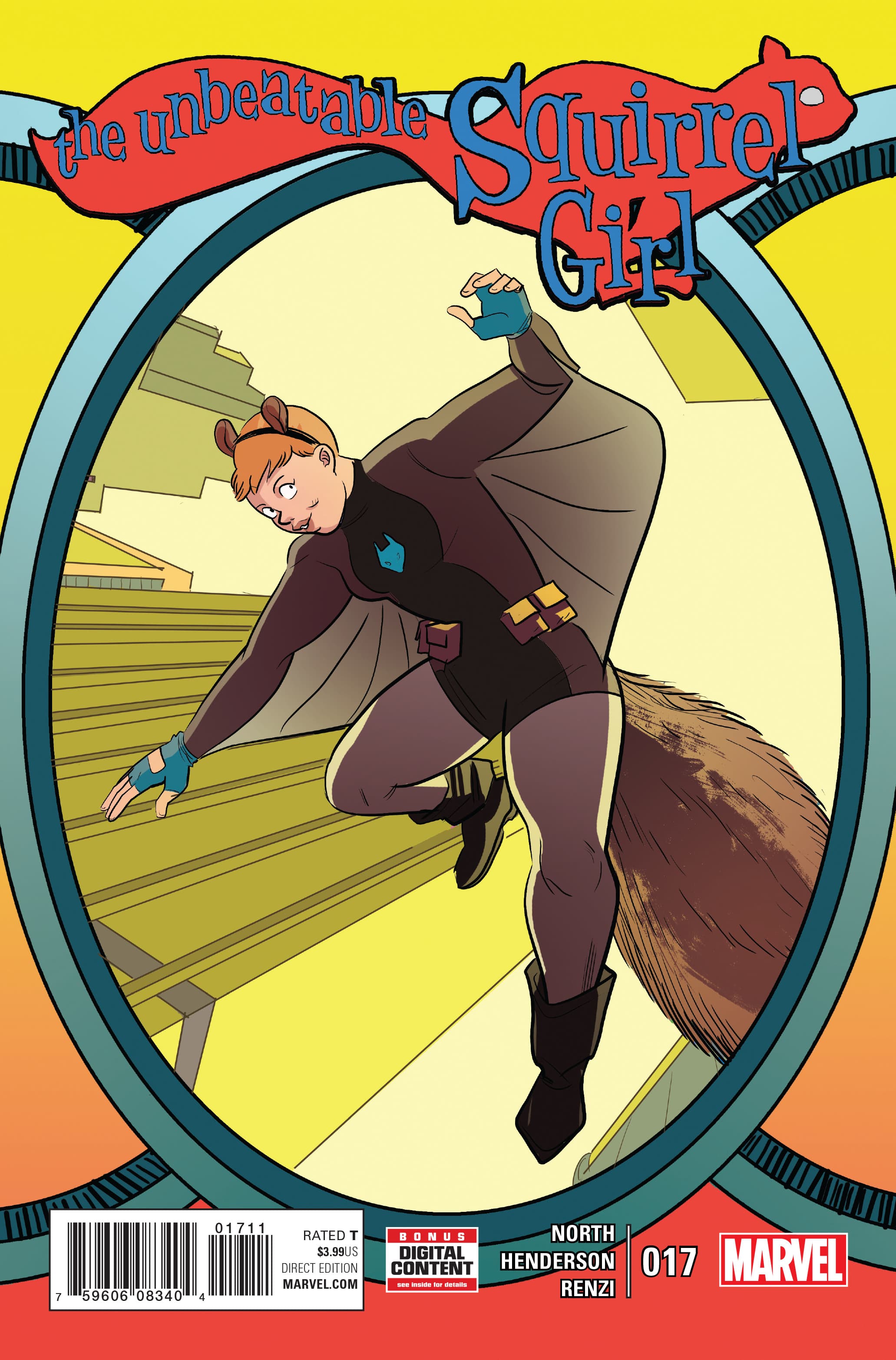 The Unbeatable Squirrel Girl #17 cover