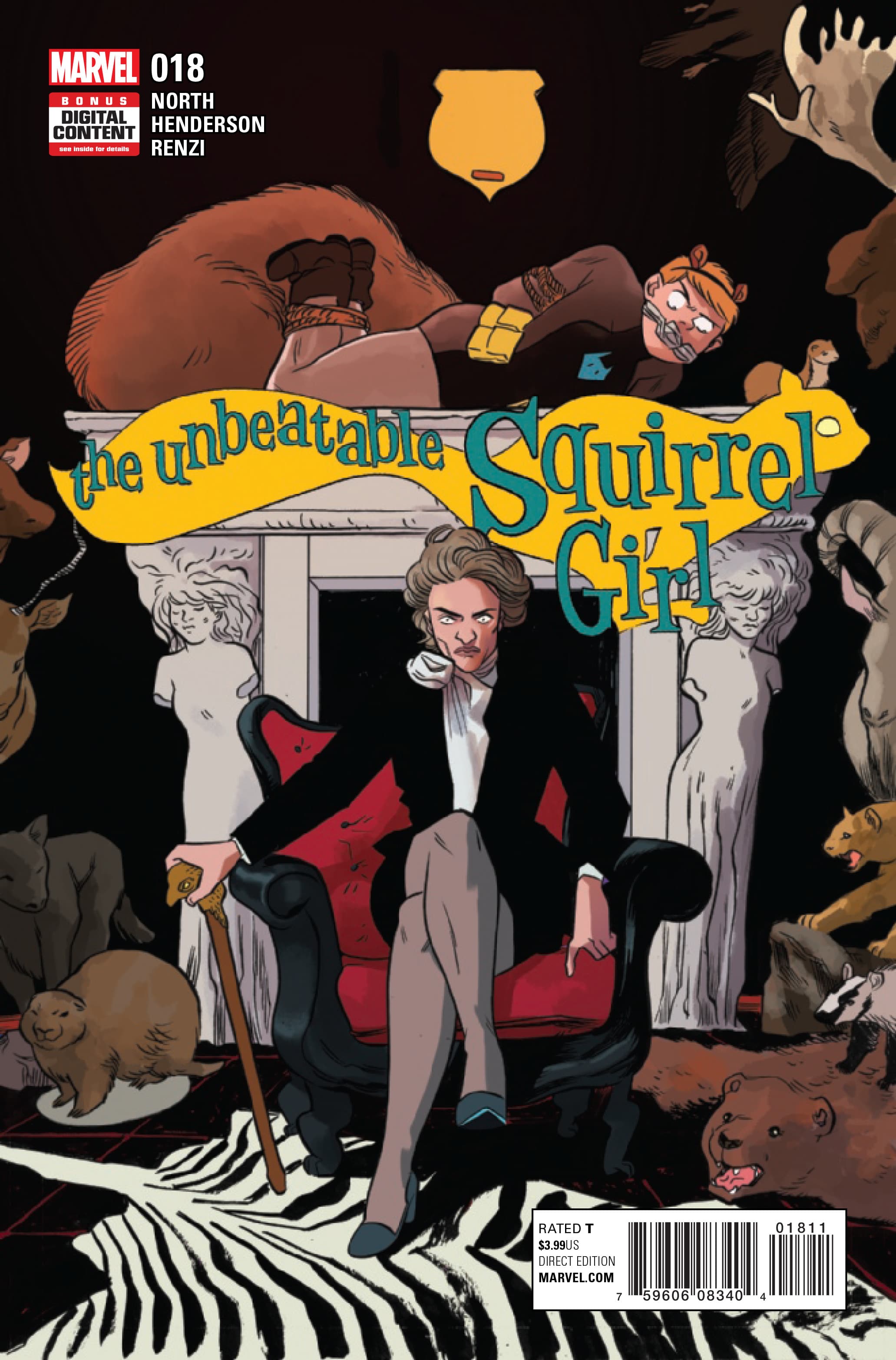 The Unbeatable Squirrel Girl #18 cover