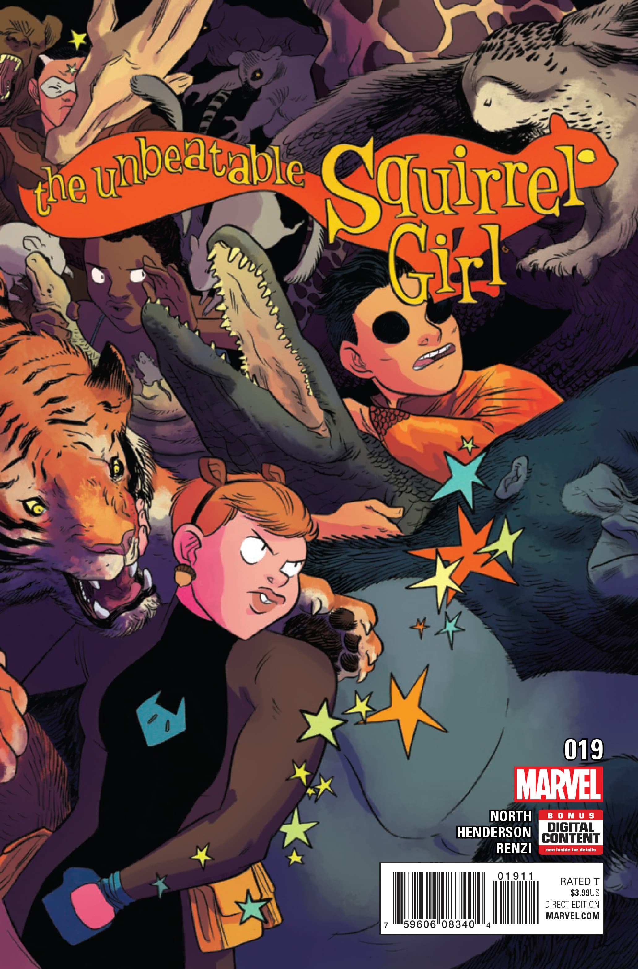 The Unbeatable Squirrel Girl #19 cover