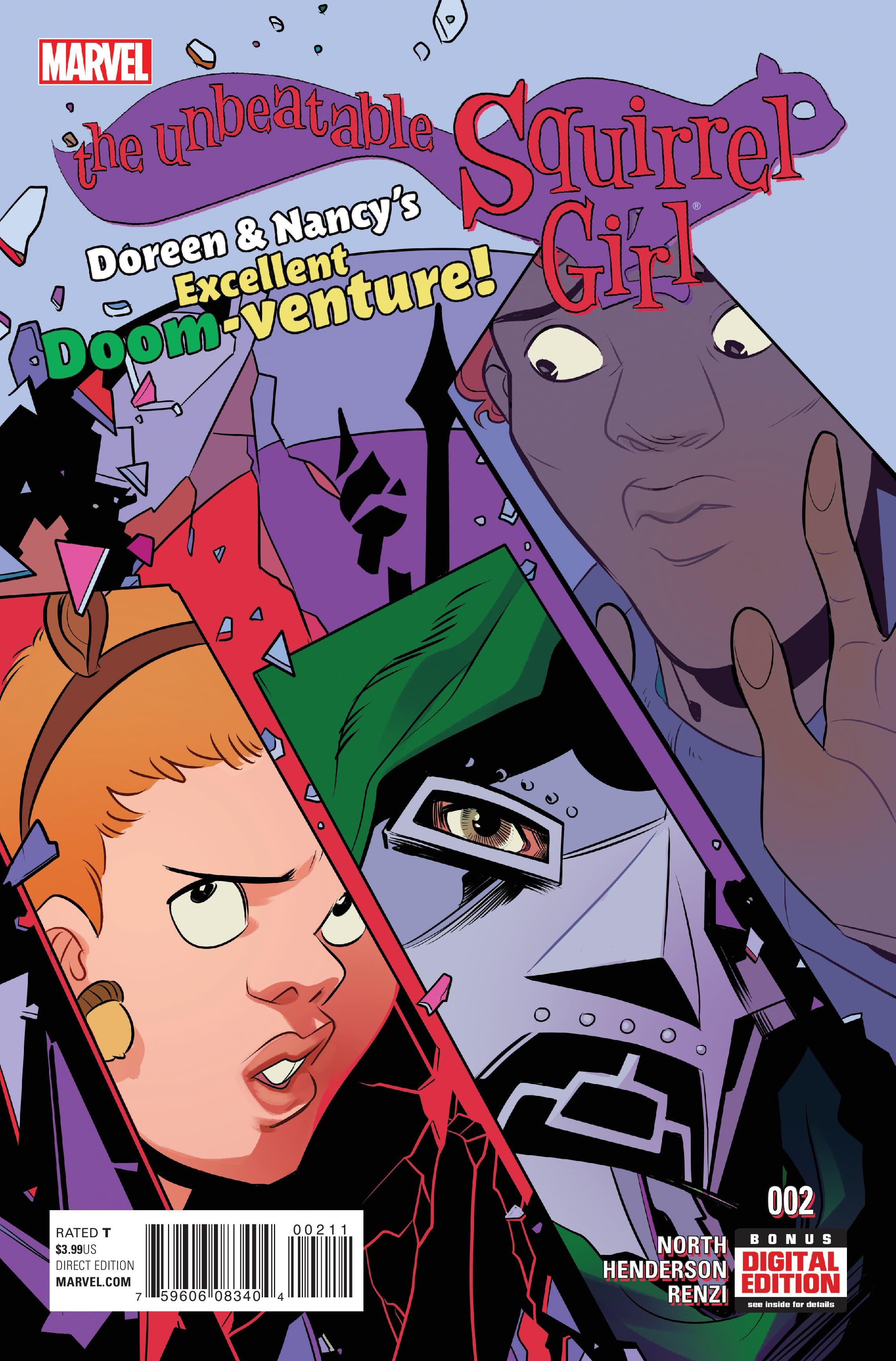 The Unbeatable Squirrel Girl #2 cover