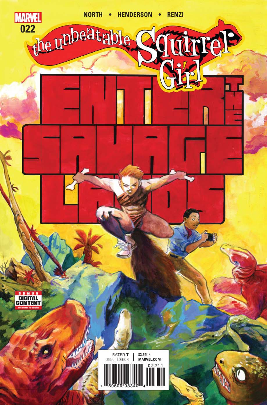 The Unbeatable Squirrel Girl #22 cover