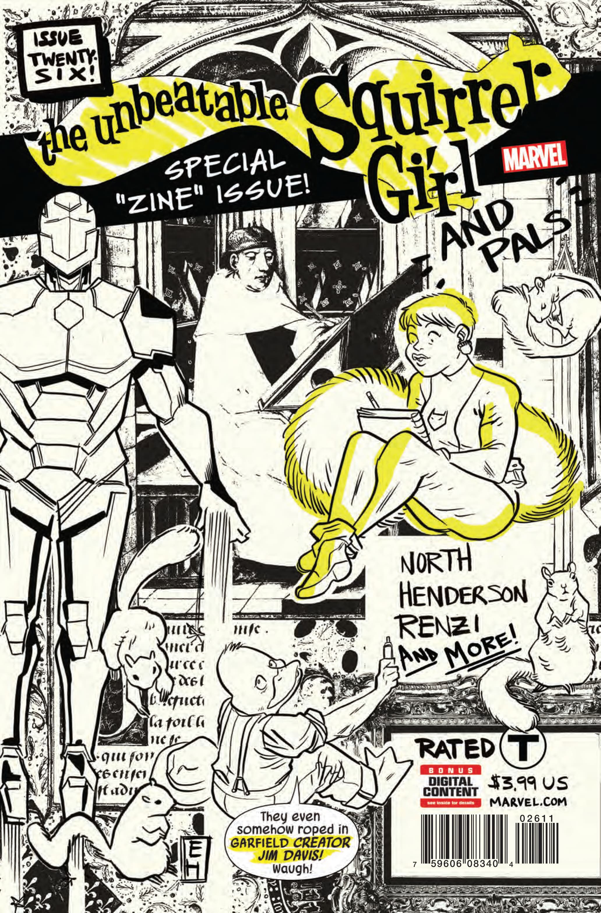 The Unbeatable Squirrel Girl #26 cover