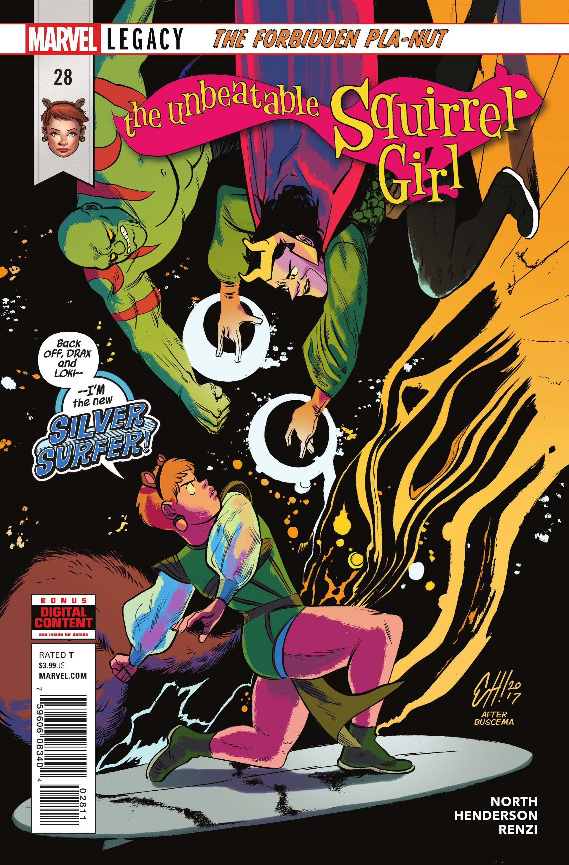 The Unbeatable Squirrel Girl #28 cover
