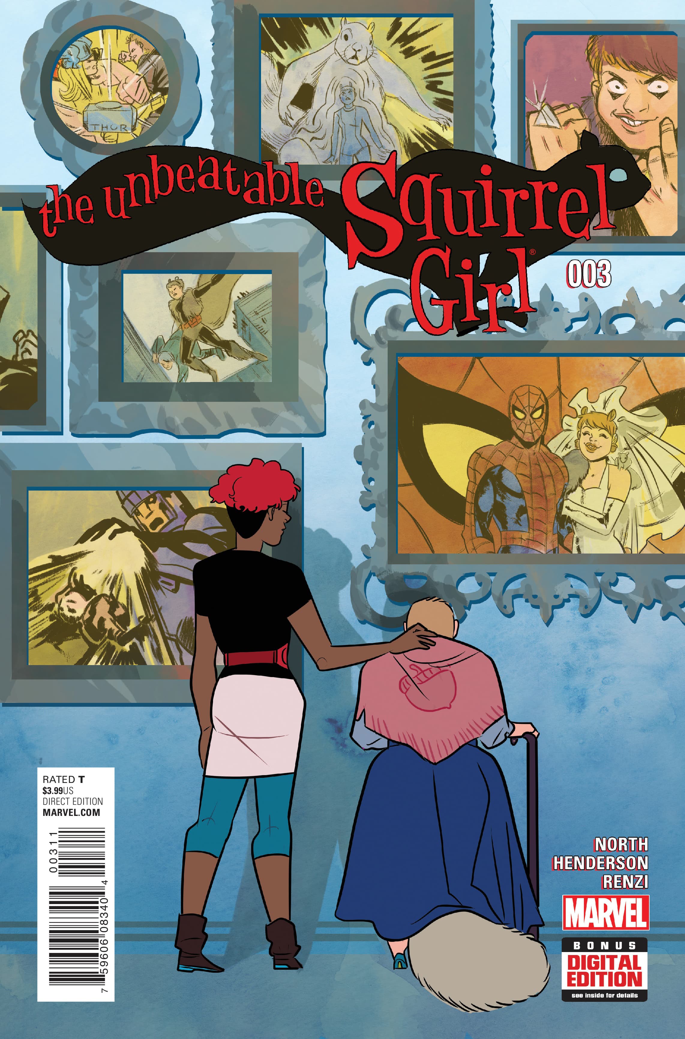 The Unbeatable Squirrel Girl #3 cover