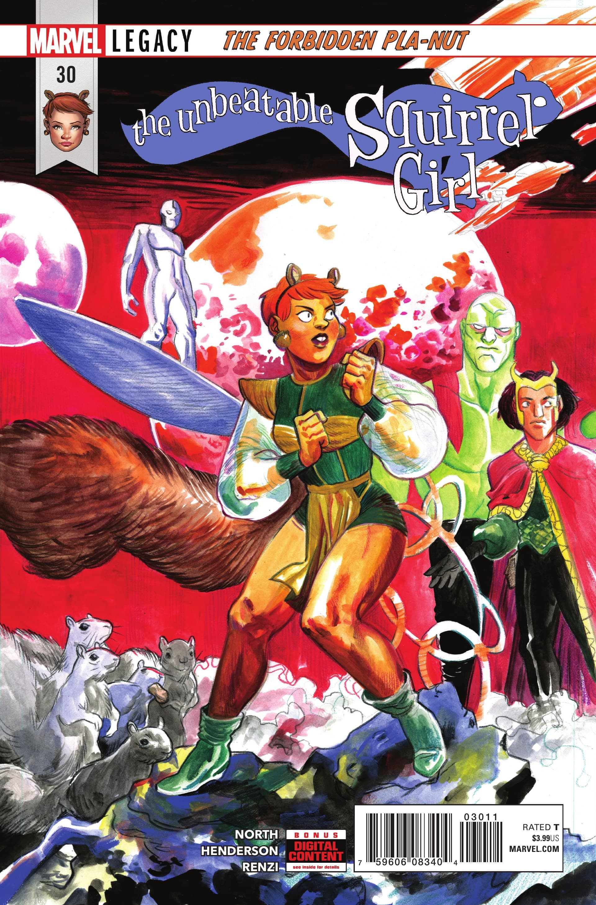 The Unbeatable Squirrel Girl #30 cover