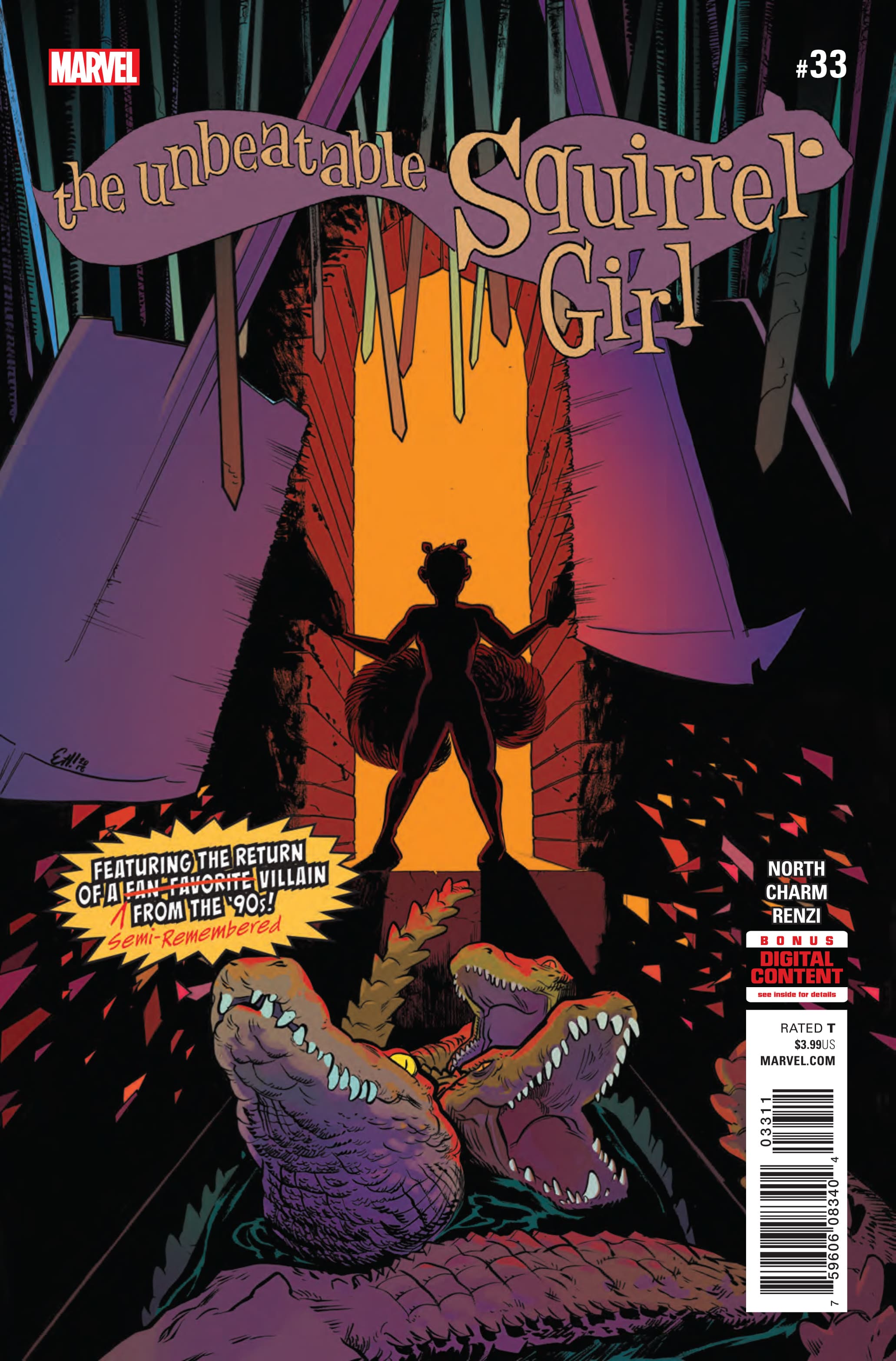 The Unbeatable Squirrel Girl #33 cover