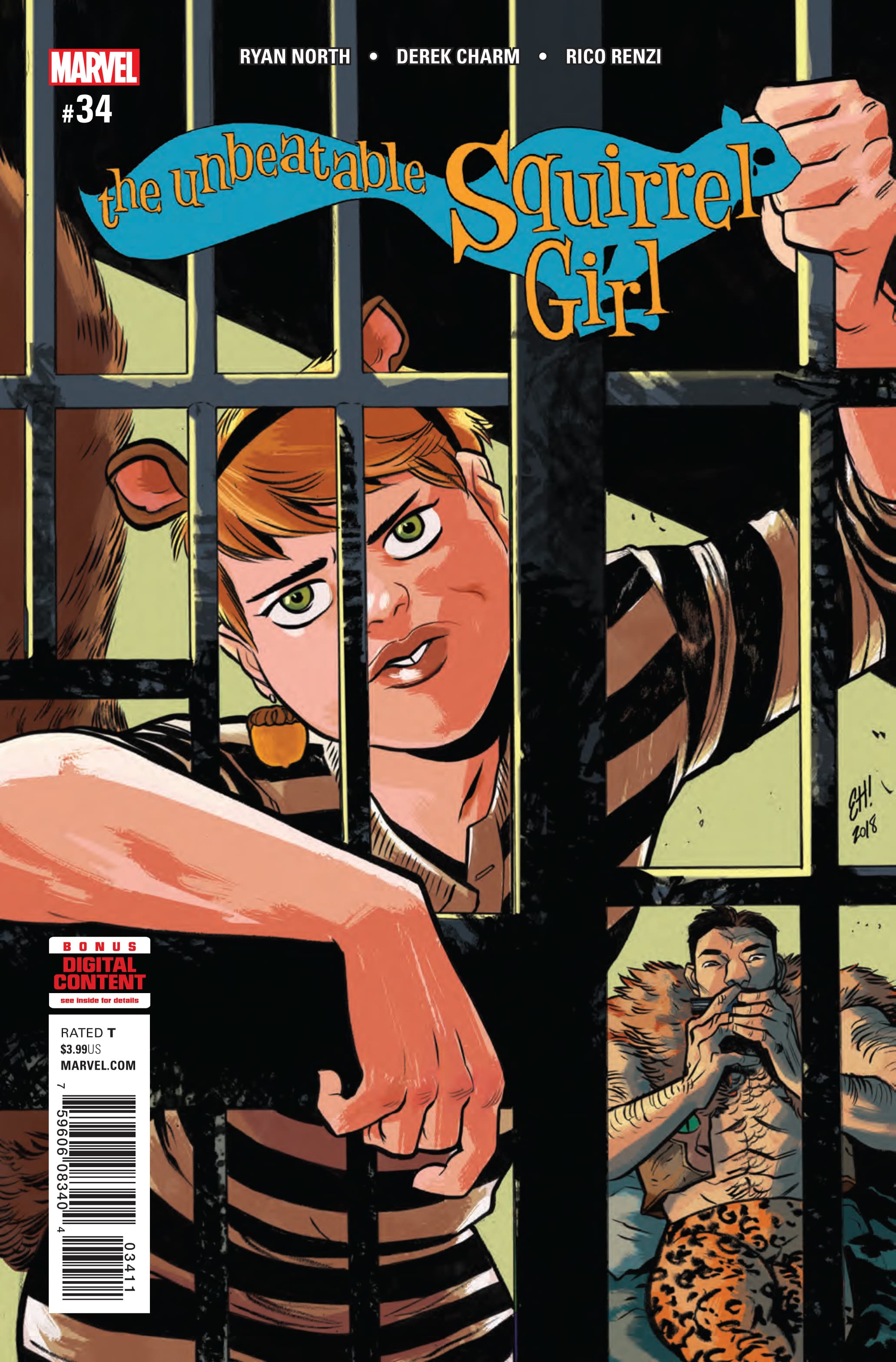 The Unbeatable Squirrel Girl #34 cover