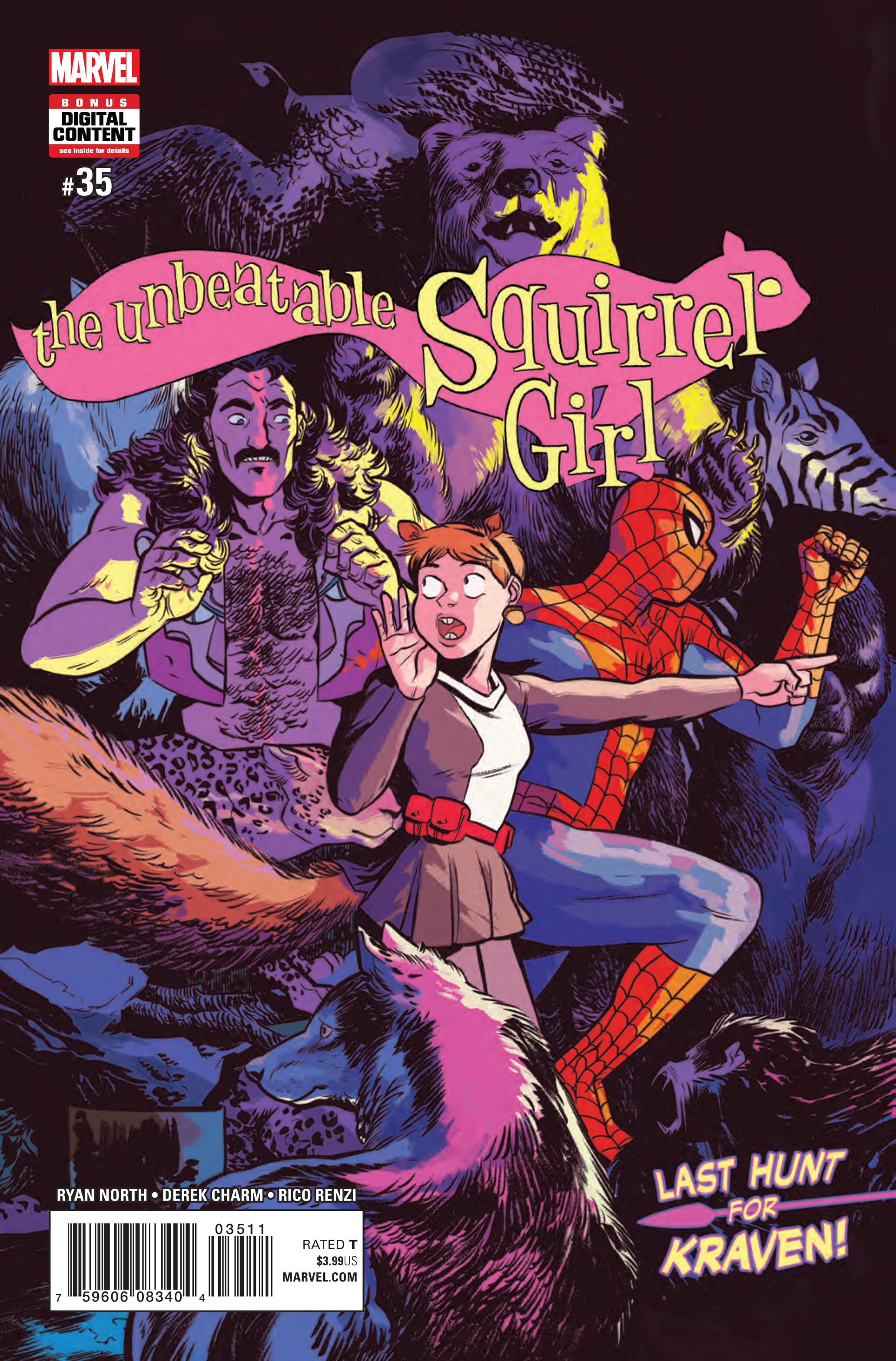 The Unbeatable Squirrel Girl #35 cover
