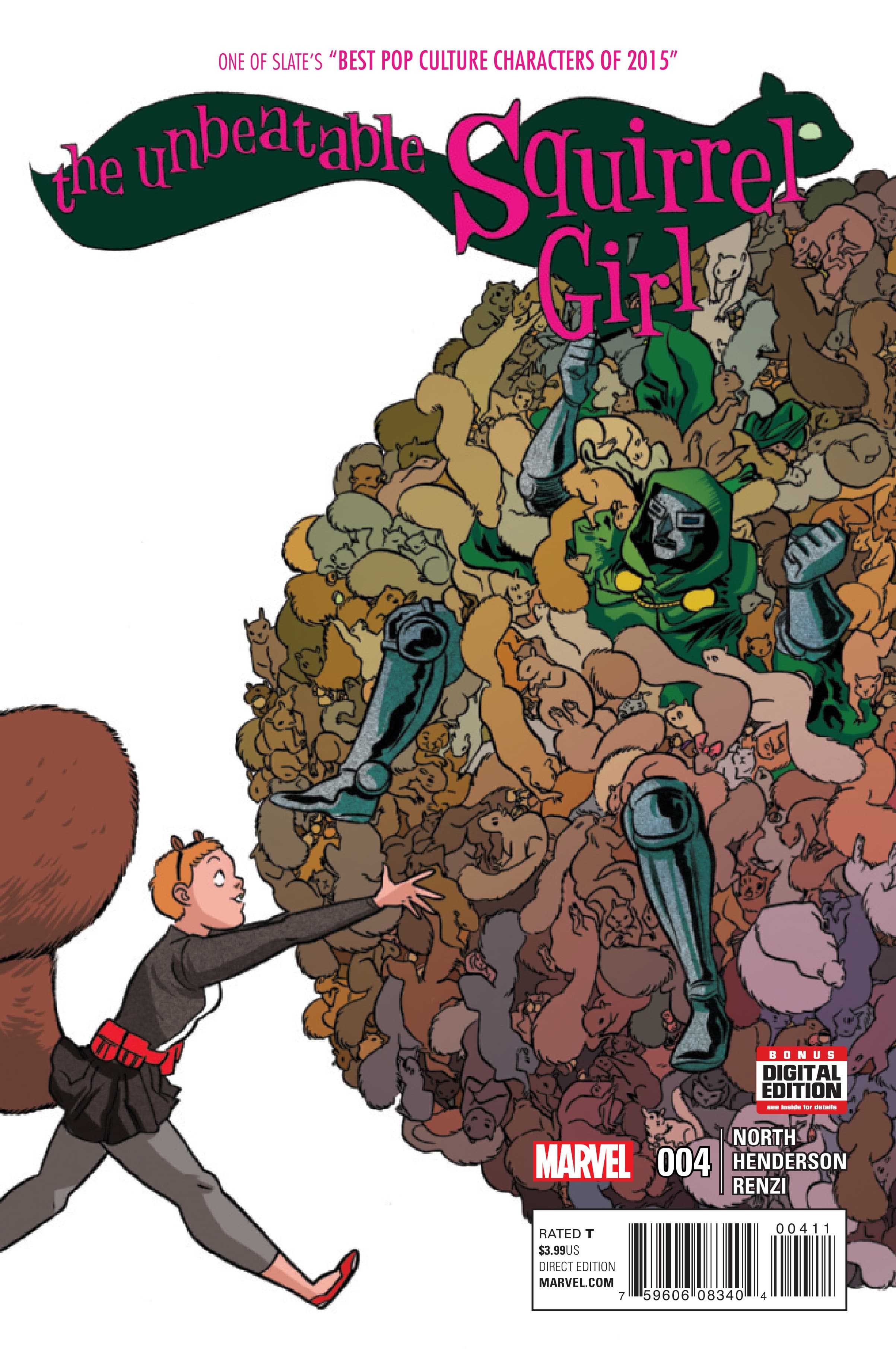 The Unbeatable Squirrel Girl #4 cover
