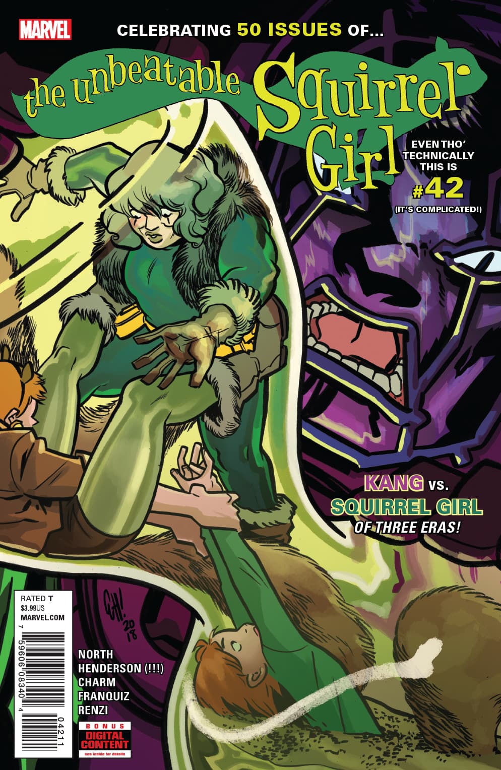 The Unbeatable Squirrel Girl #42 cover