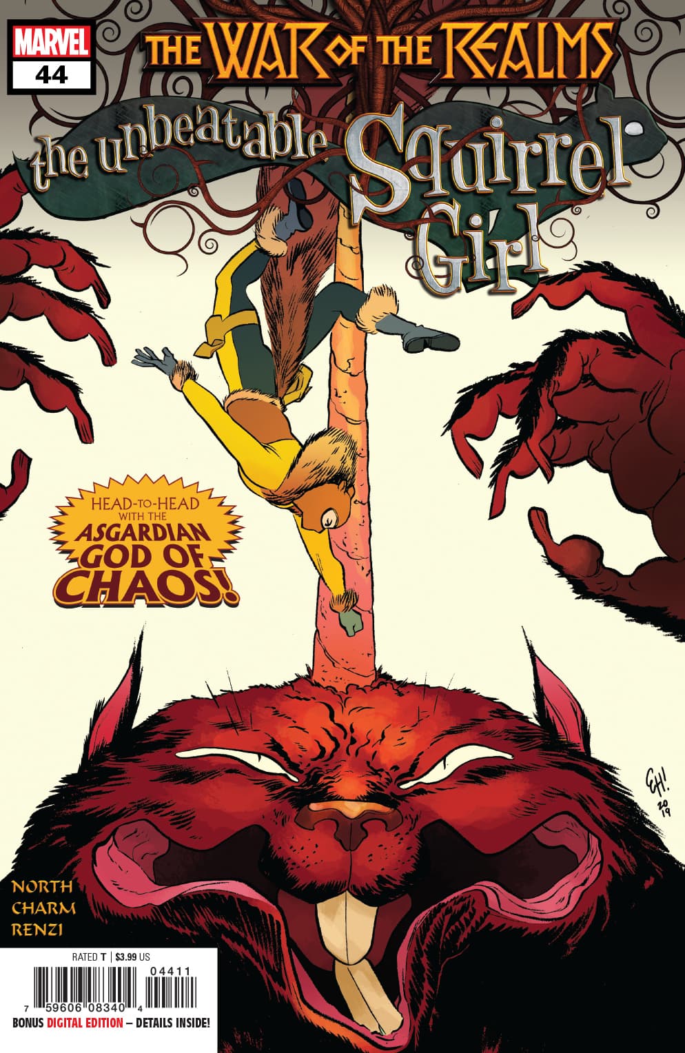 The Unbeatable Squirrel Girl #44 cover