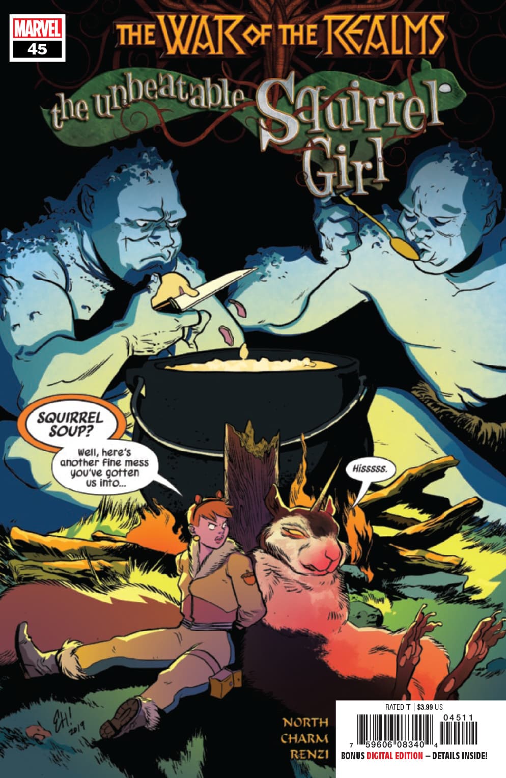 The Unbeatable Squirrel Girl #45 cover