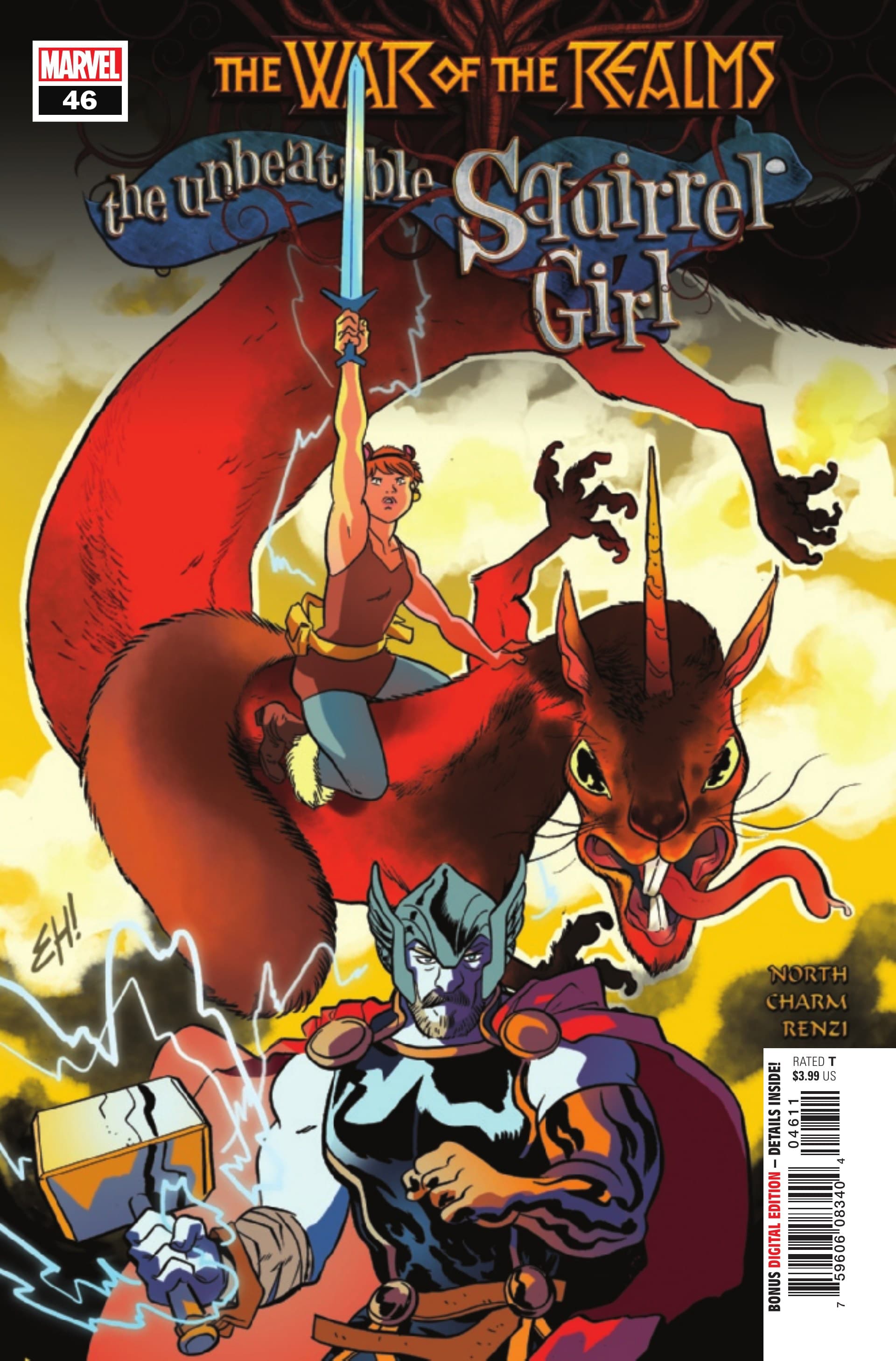 The Unbeatable Squirrel Girl #46 cover