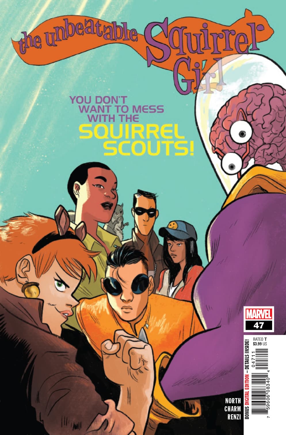 The Unbeatable Squirrel Girl #47 cover