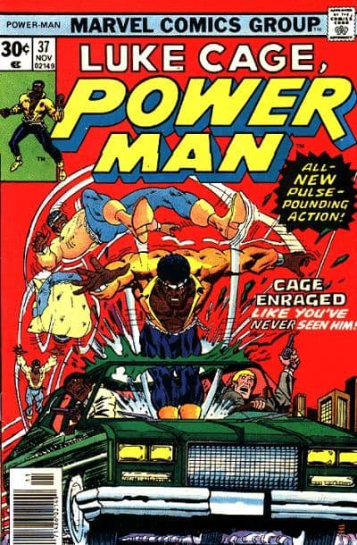 Power Man #37 cover