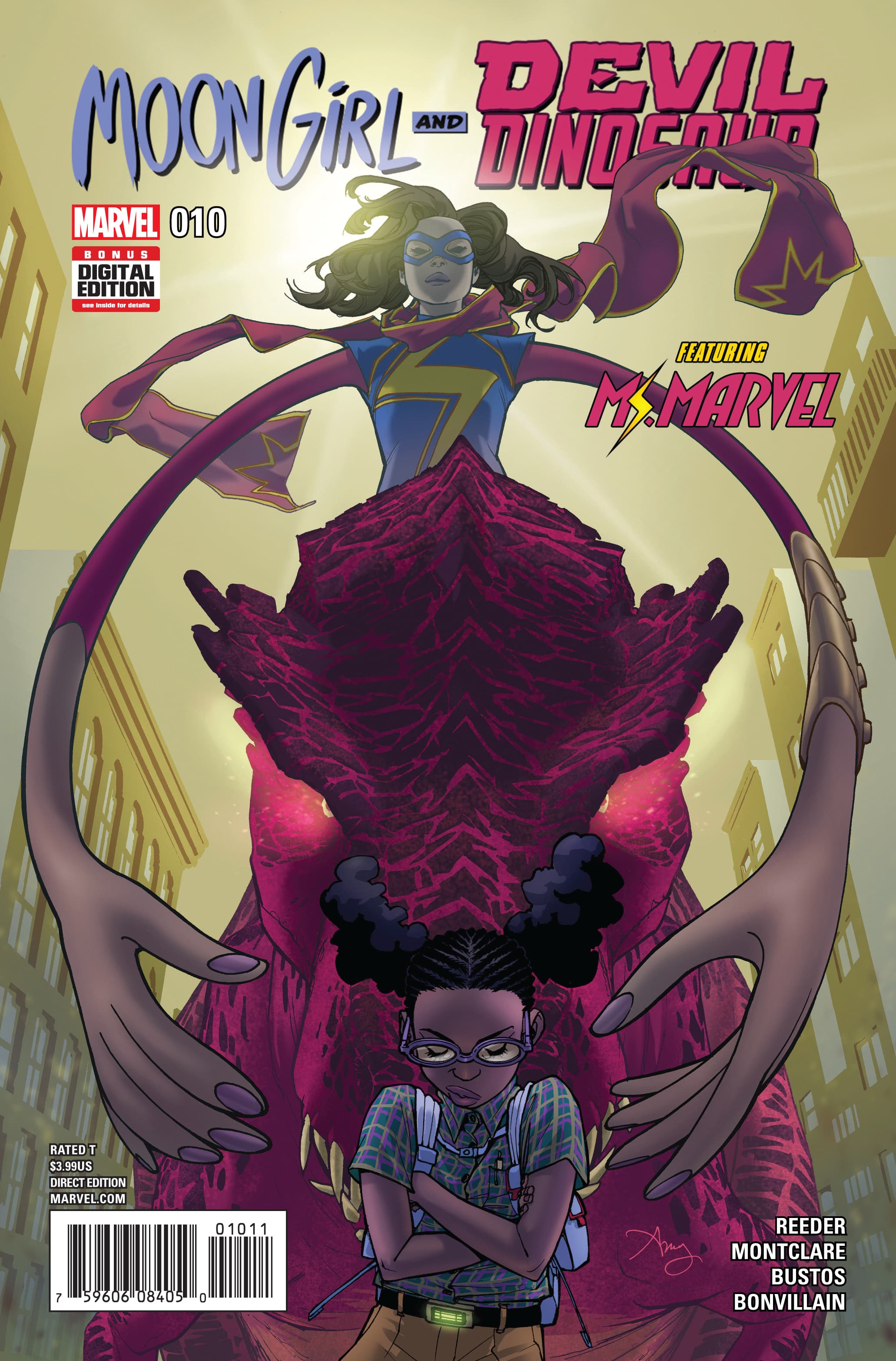Moon Girl and Devil Dinosaur #10 cover