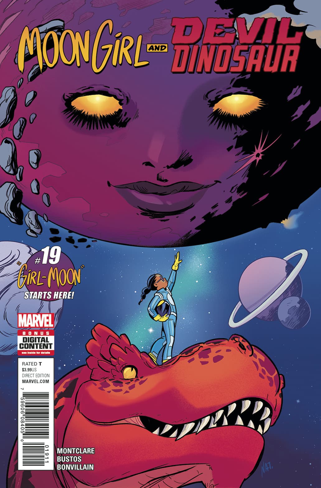 Moon Girl and Devil Dinosaur #19 cover