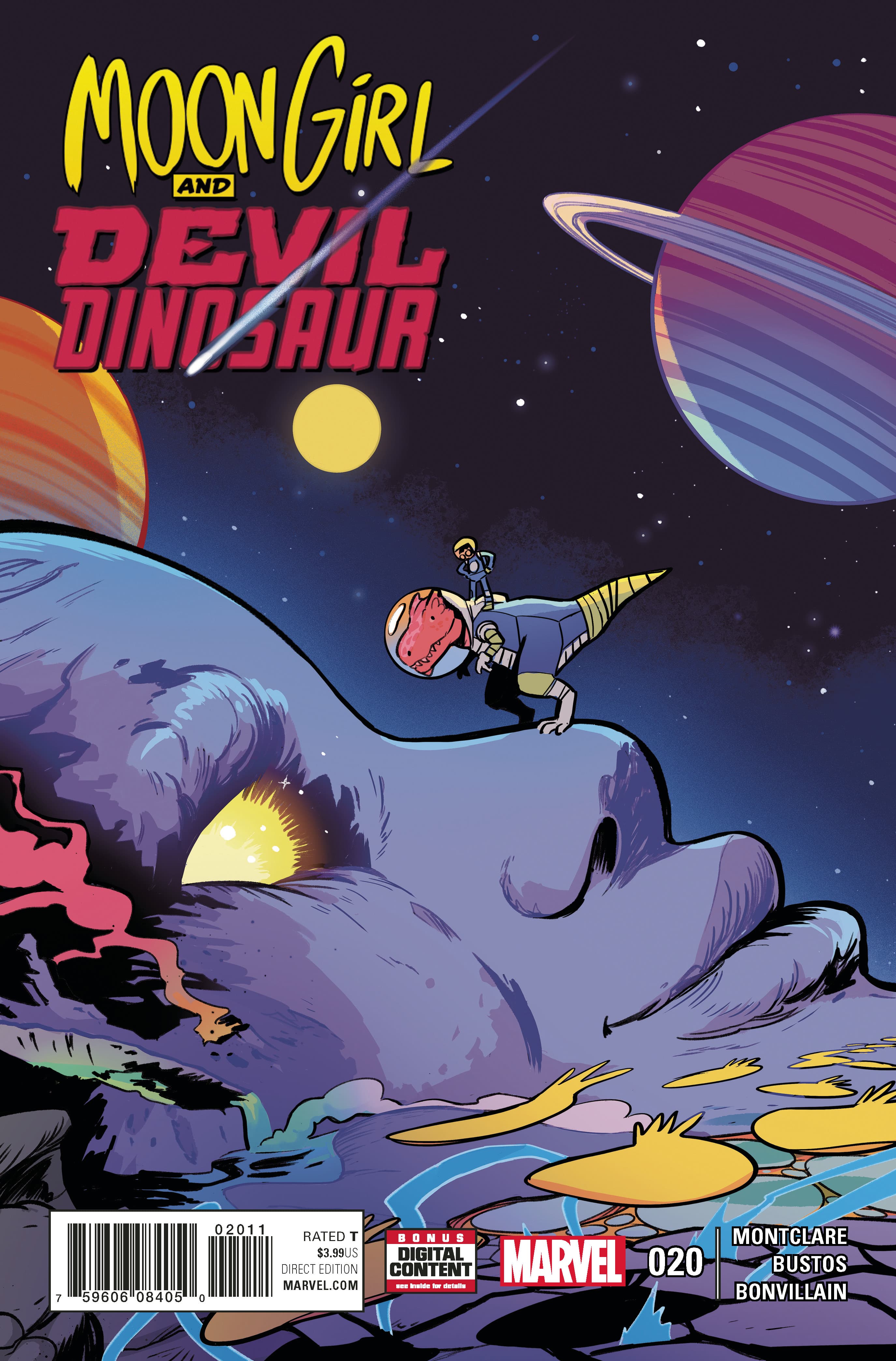 Moon Girl and Devil Dinosaur #20 cover