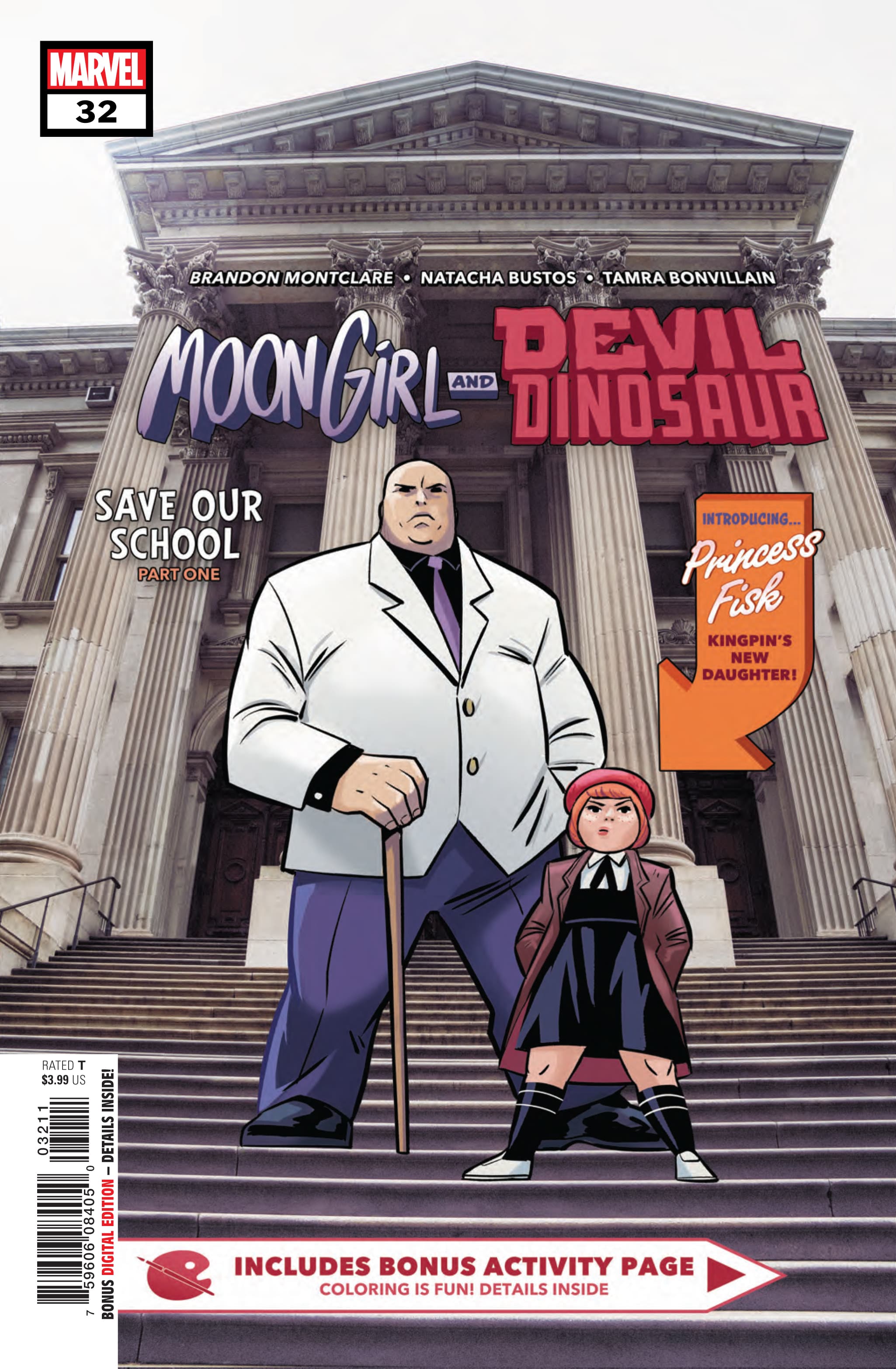 Moon Girl and Devil Dinosaur #32 cover