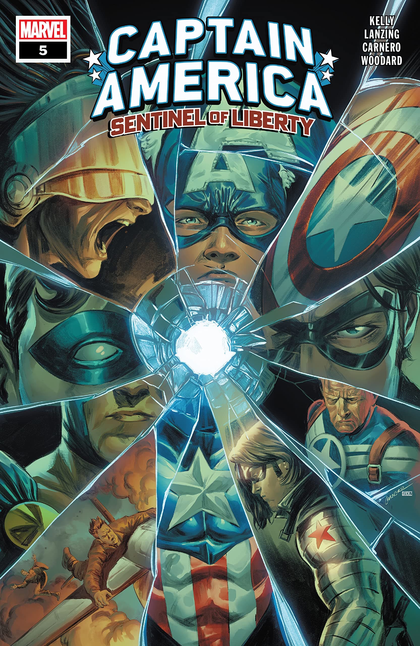 Captain America: Sentinel of Liberty #5 cover