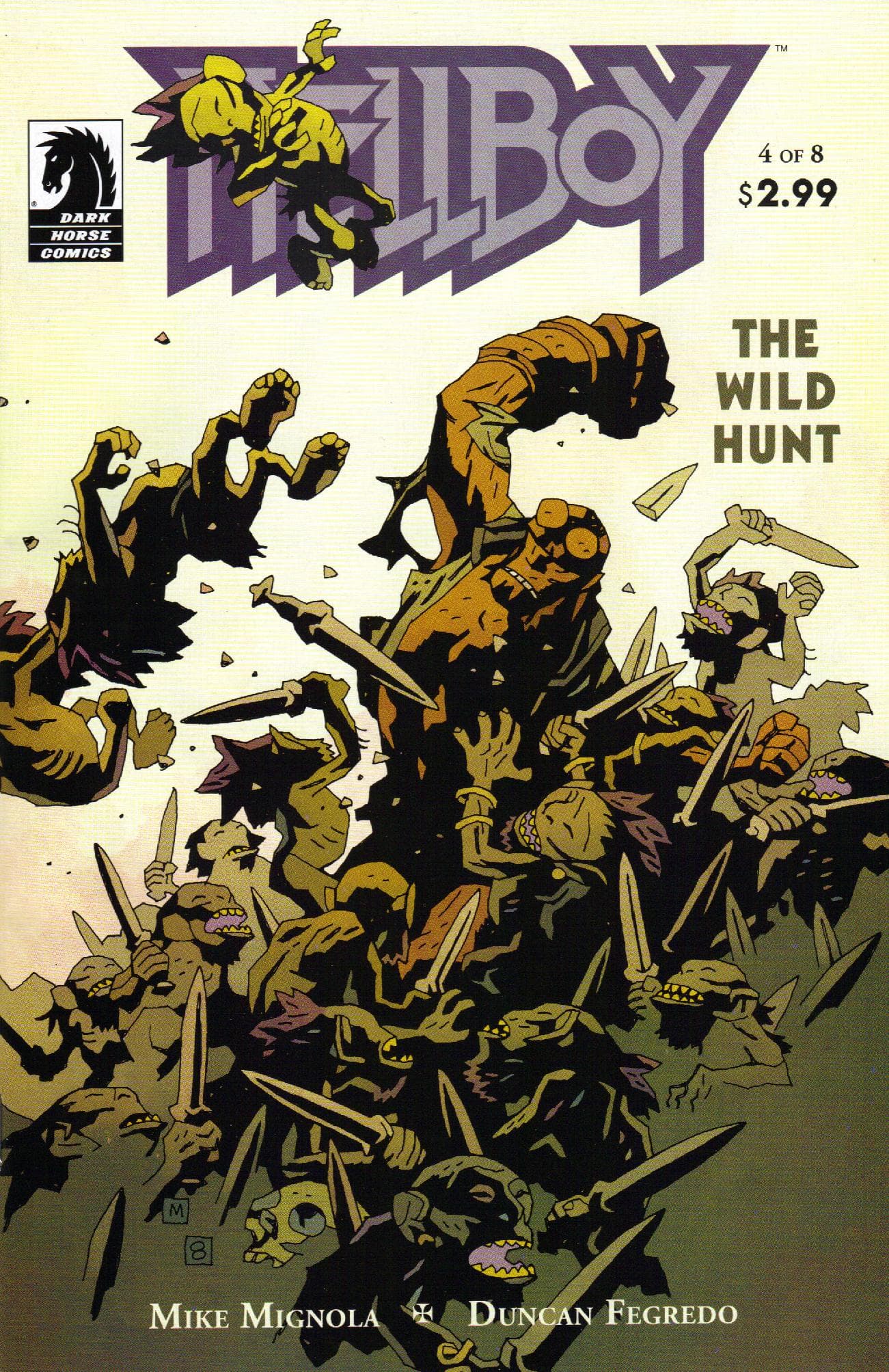 Hellboy: The Wild Hunt #4 cover