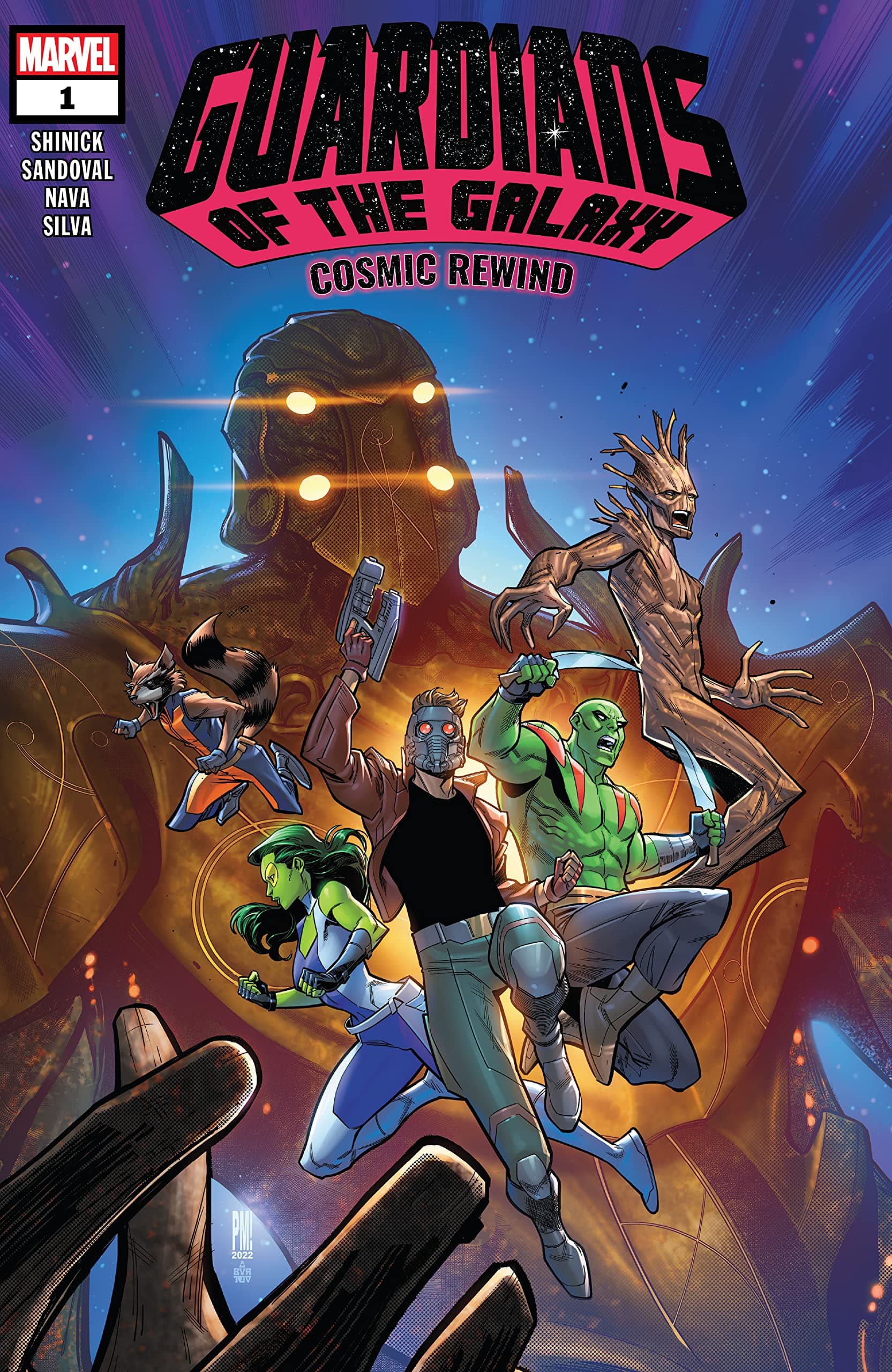 Guardians of the Galaxy: Cosmic Rewind cover — © Marvel Comics