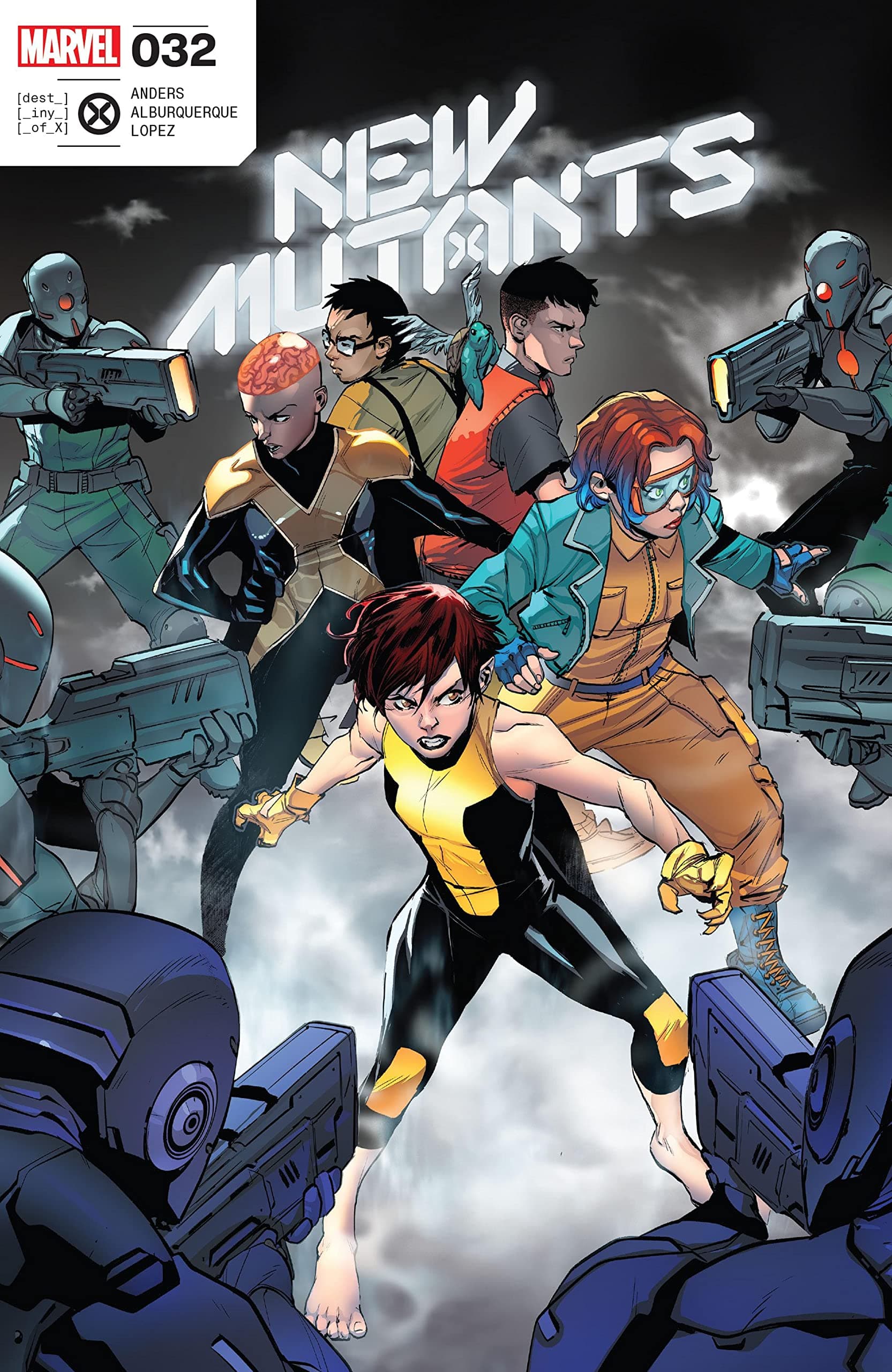 New Mutants #32 cover