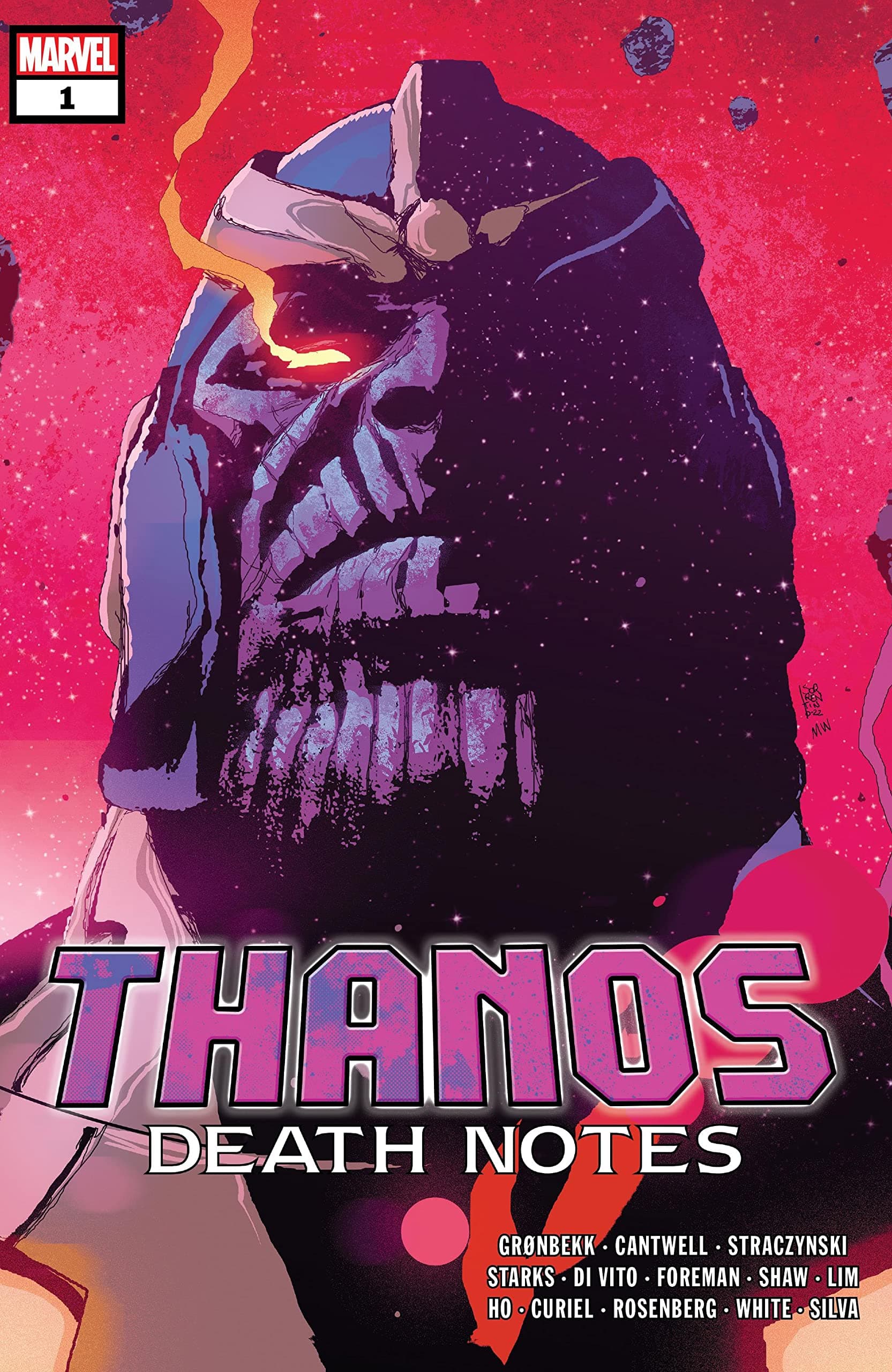 Thanos: Death Notes #1 cover