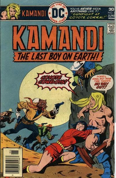 Kamandi, The Last Boy on Earth #42 cover