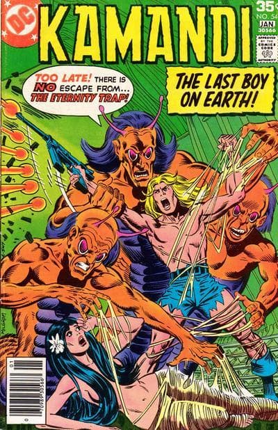 Kamandi, The Last Boy on Earth #54 cover