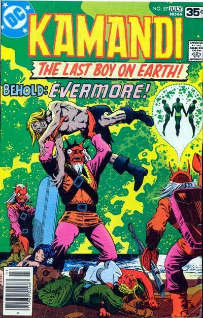 Kamandi, The Last Boy on Earth #57 cover