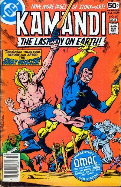 Kamandi, The Last Boy on Earth #59 cover