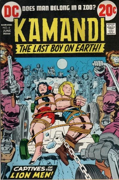 Kamandi, The Last Boy on Earth #6 cover