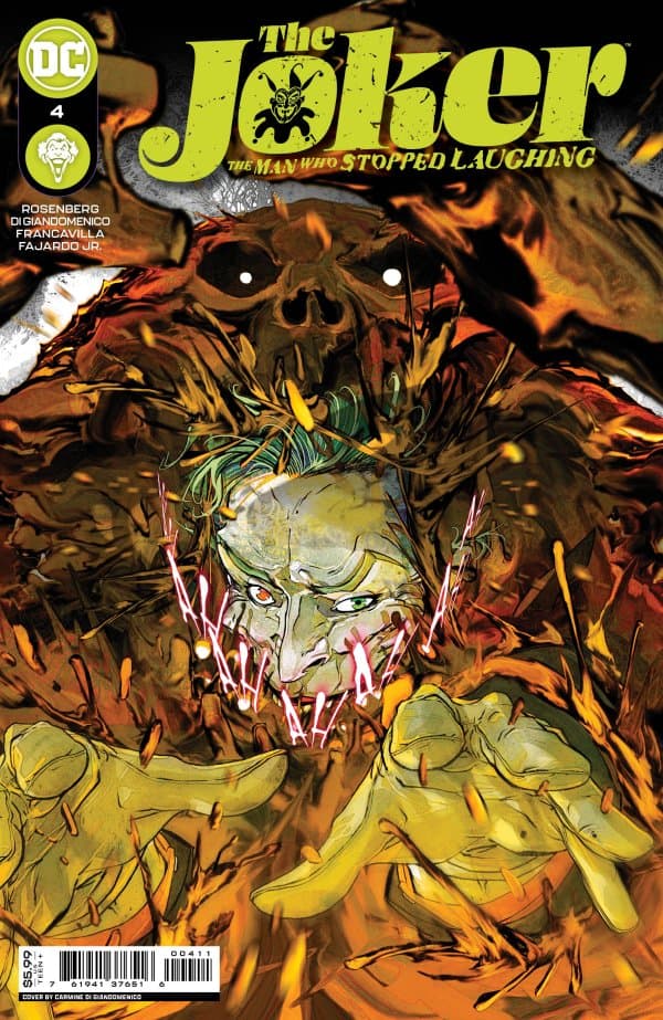 The Joker: The Man Who Stopped Laughing #4 cover
