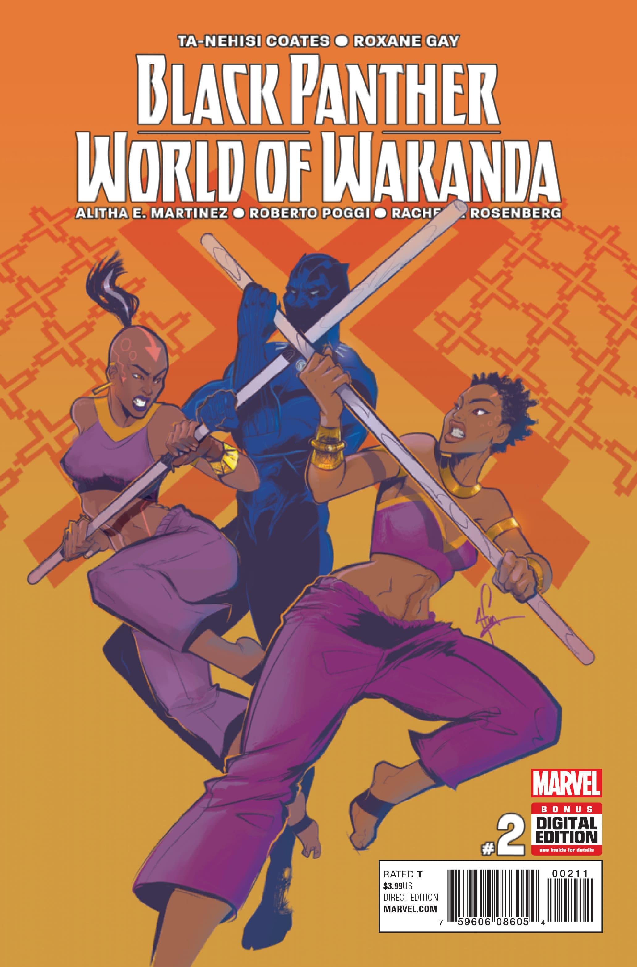 Black Panther: World of Wakanda #2 cover