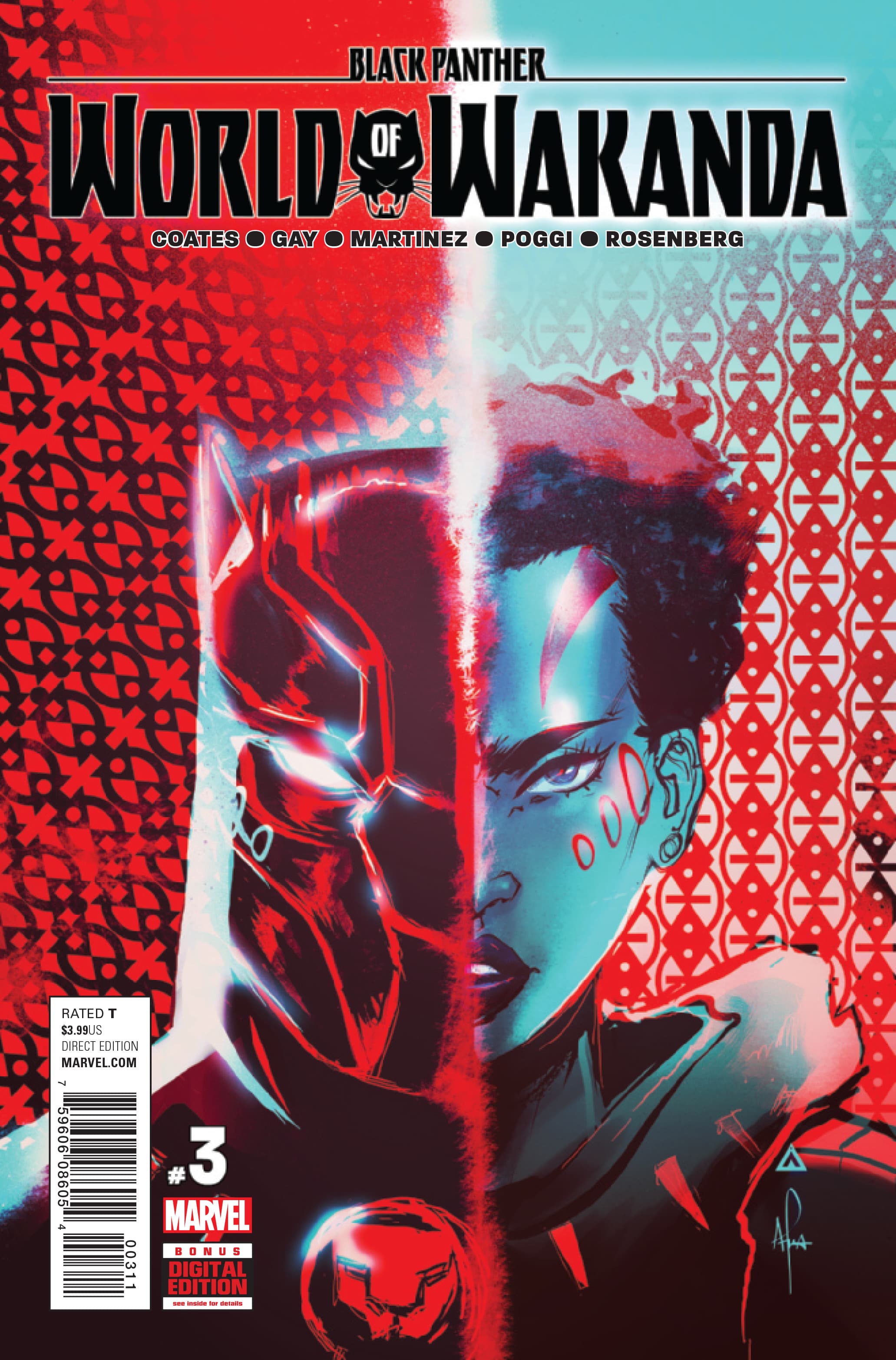 Black Panther: World of Wakanda #3 cover