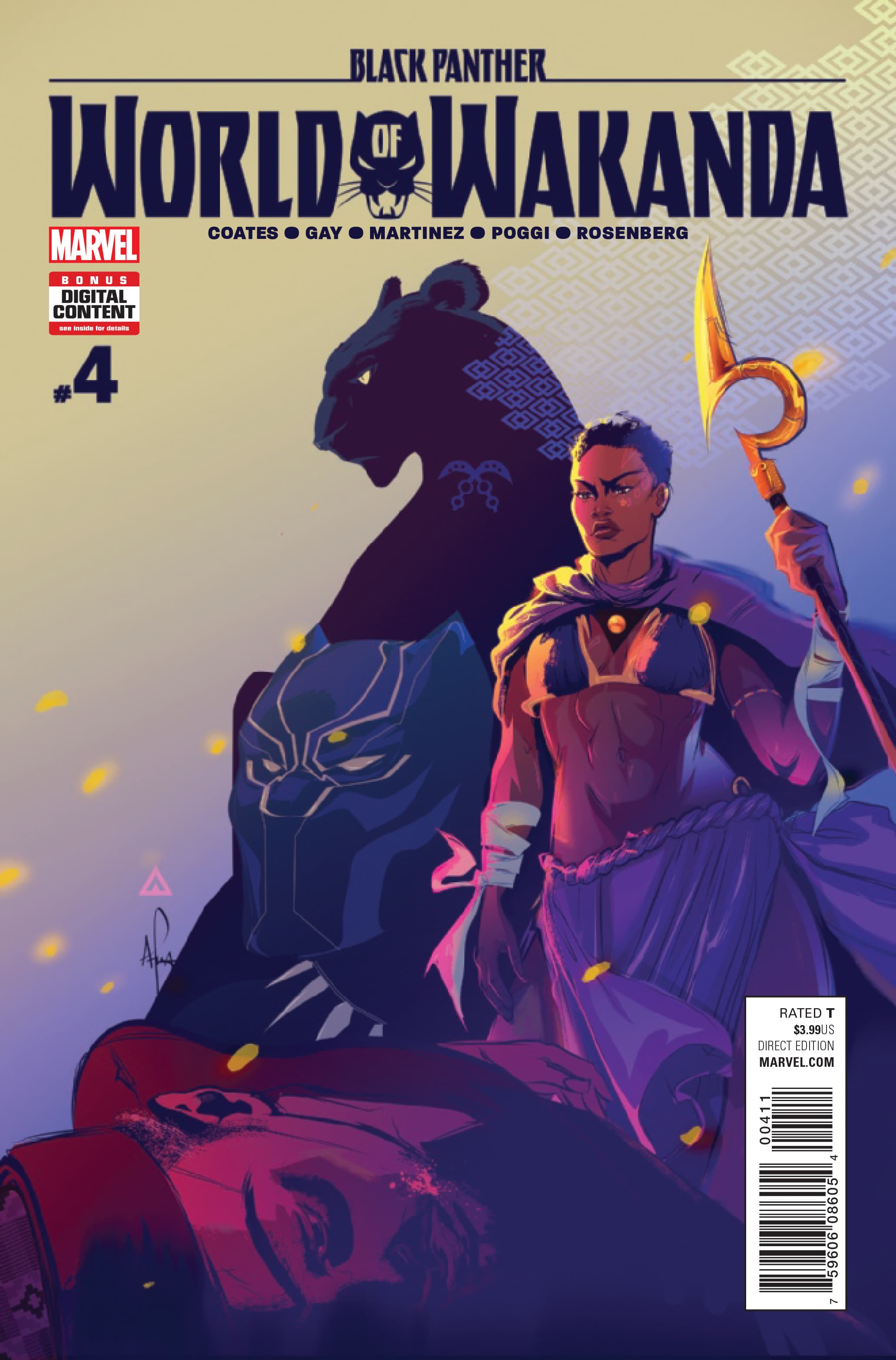 Black Panther: World of Wakanda #4 cover