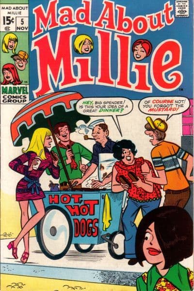 Mad About Millie #5 cover
