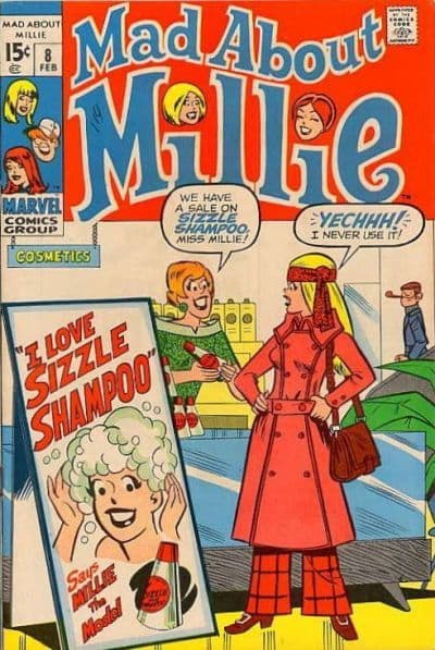 Mad About Millie #8 cover