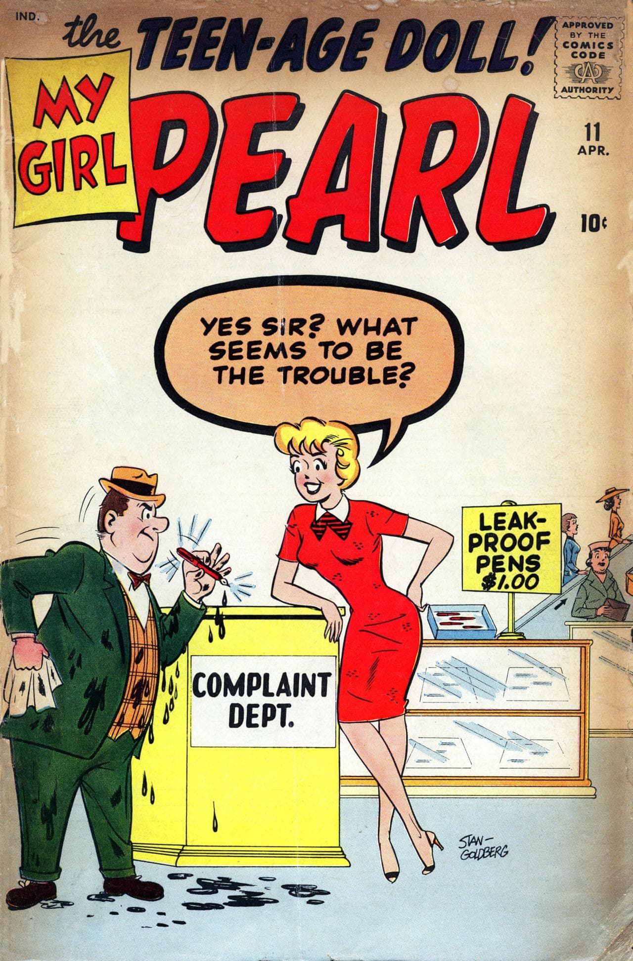 My Girl Pearl #11 cover