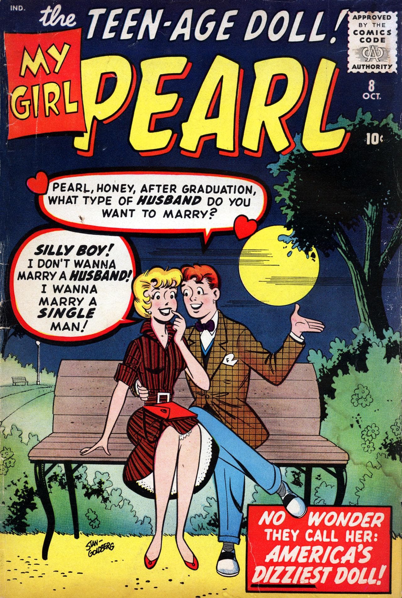 My Girl Pearl #8 cover