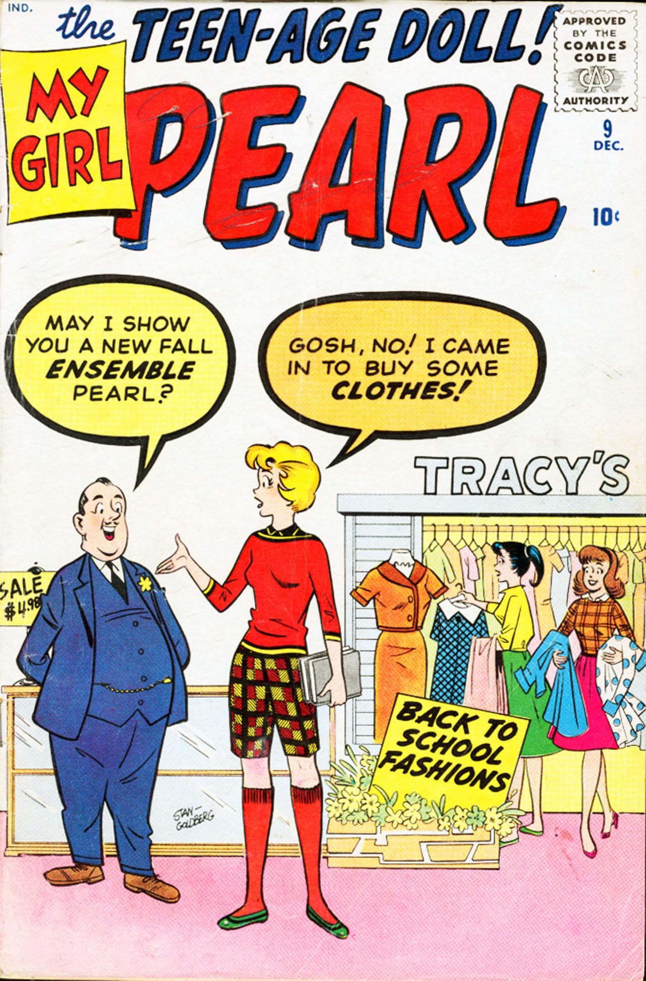 My Girl Pearl #9 cover