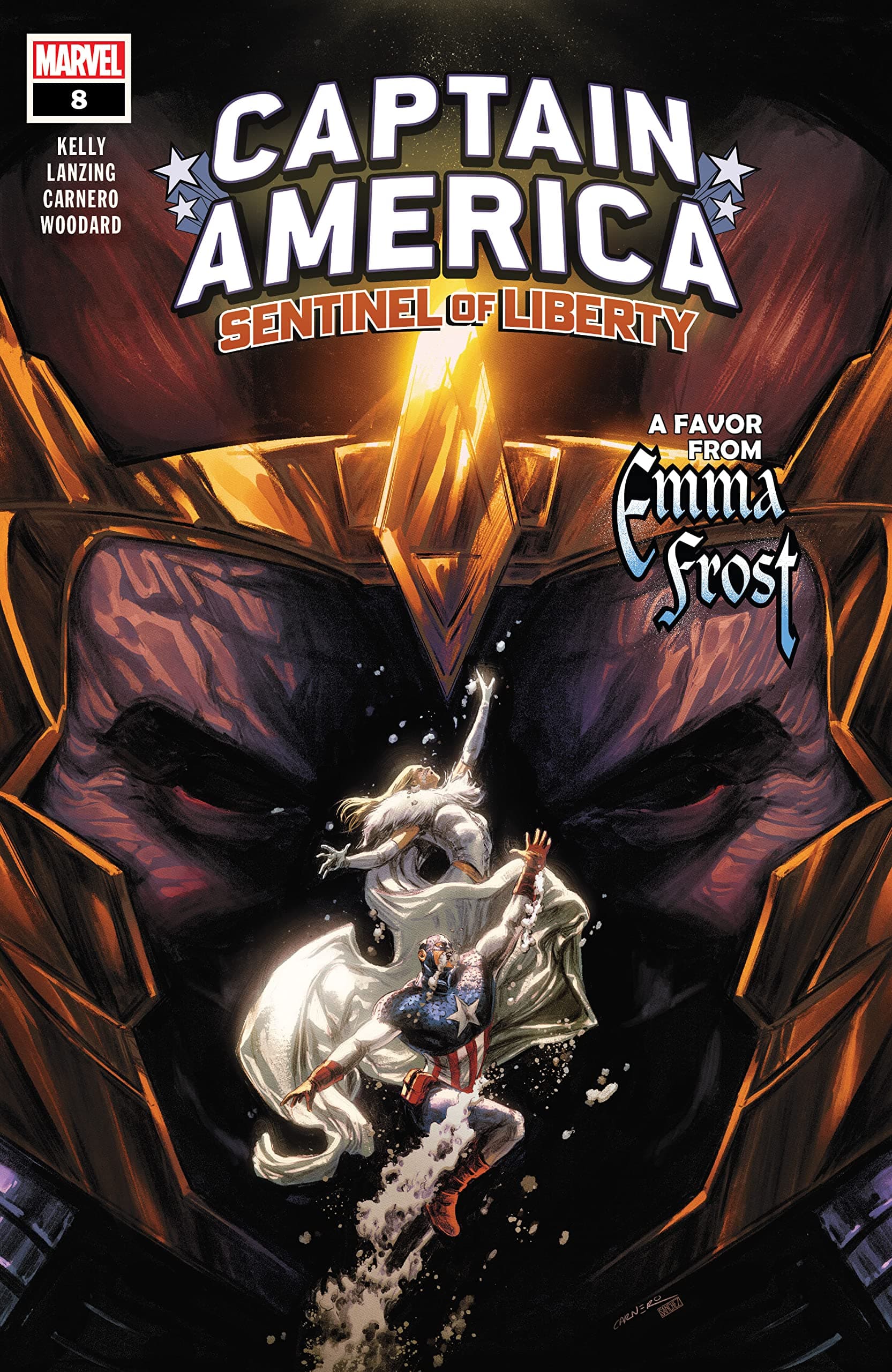 Captain America: Sentinel of Liberty #8 cover