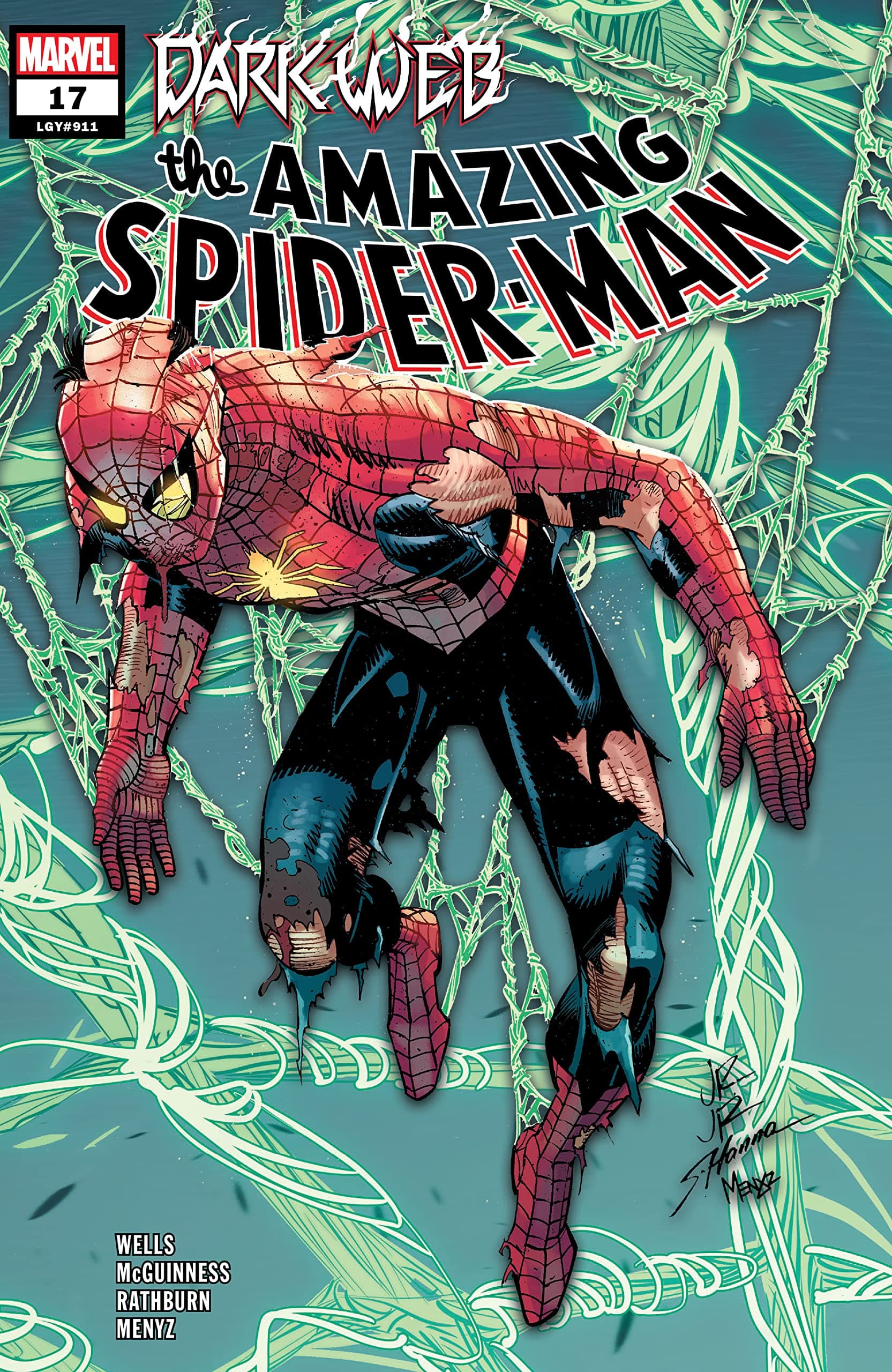 The Amazing Spider-Man #17 cover