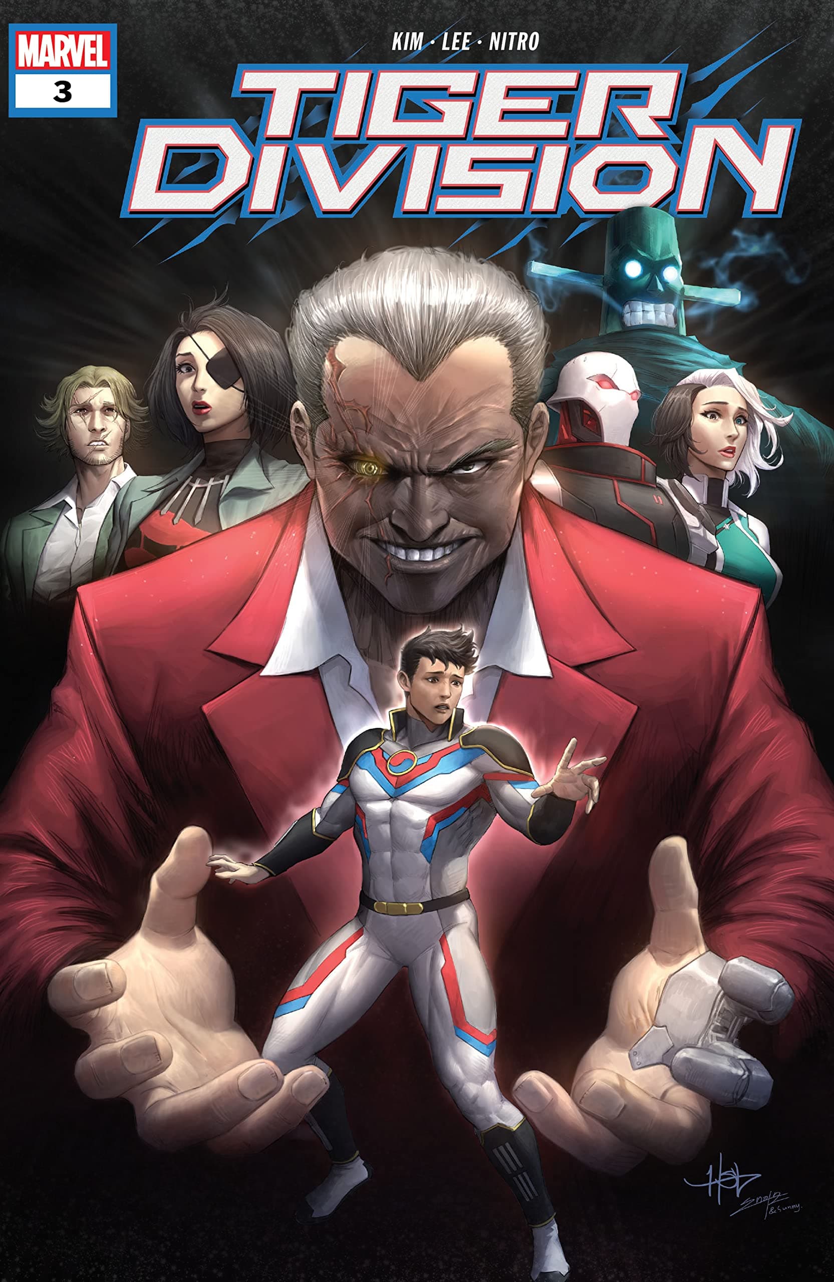 Tiger Division #3 cover