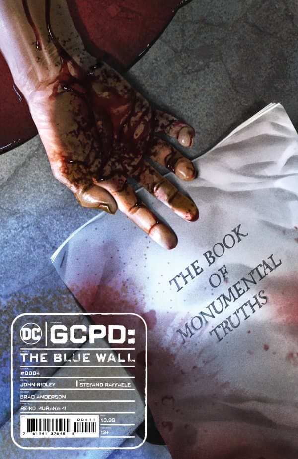GCPD: The Blue Wall #4 cover